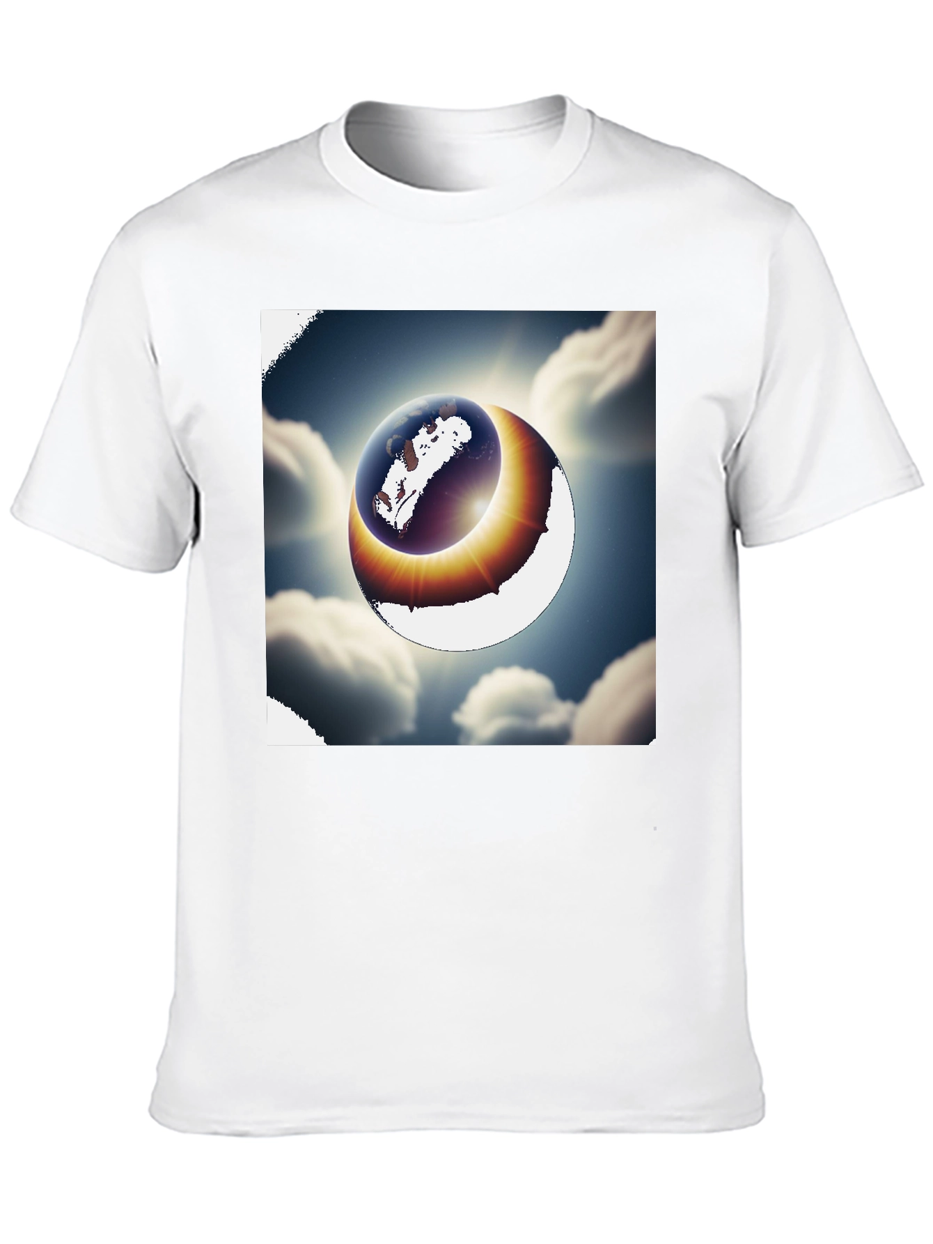 Eclipse Earth Graphic T-Shirt