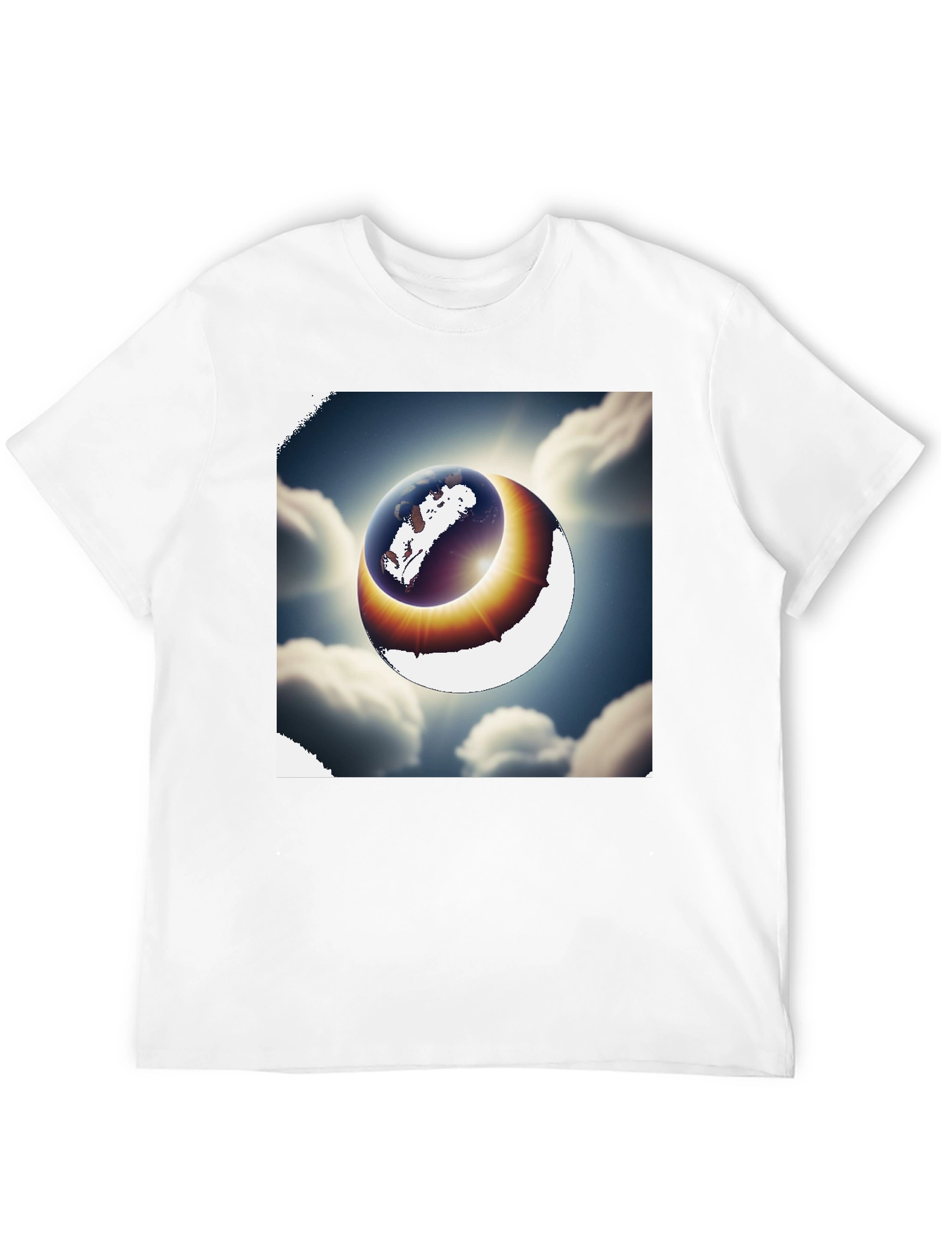 Eclipse Earth Graphic T-Shirt