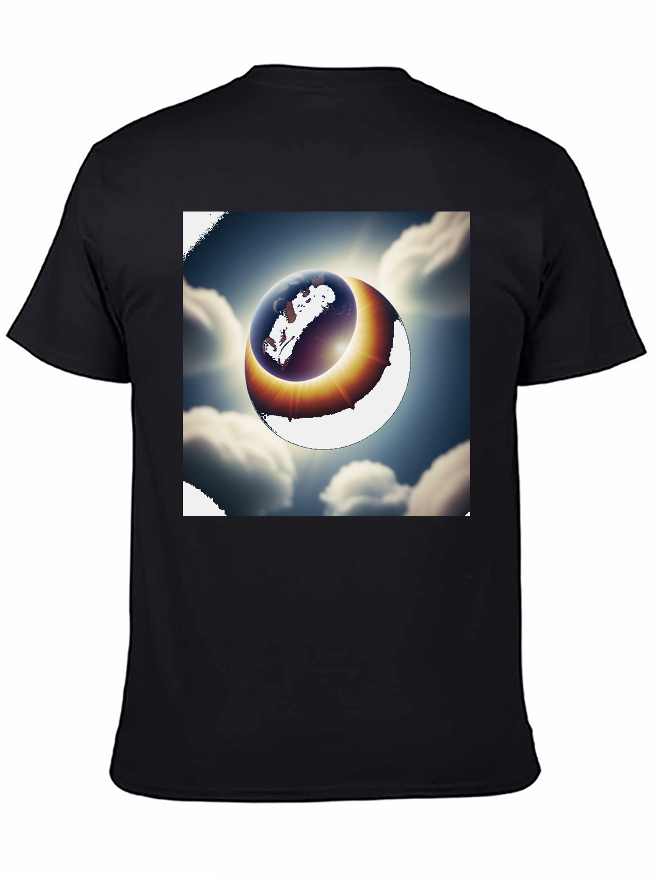Eclipse Earth Graphic T-Shirt