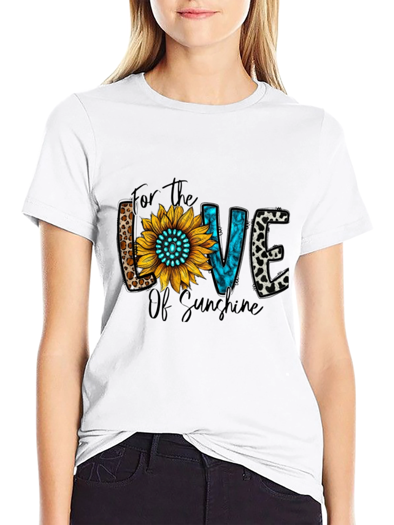 Sunflower Love Graphic Tee