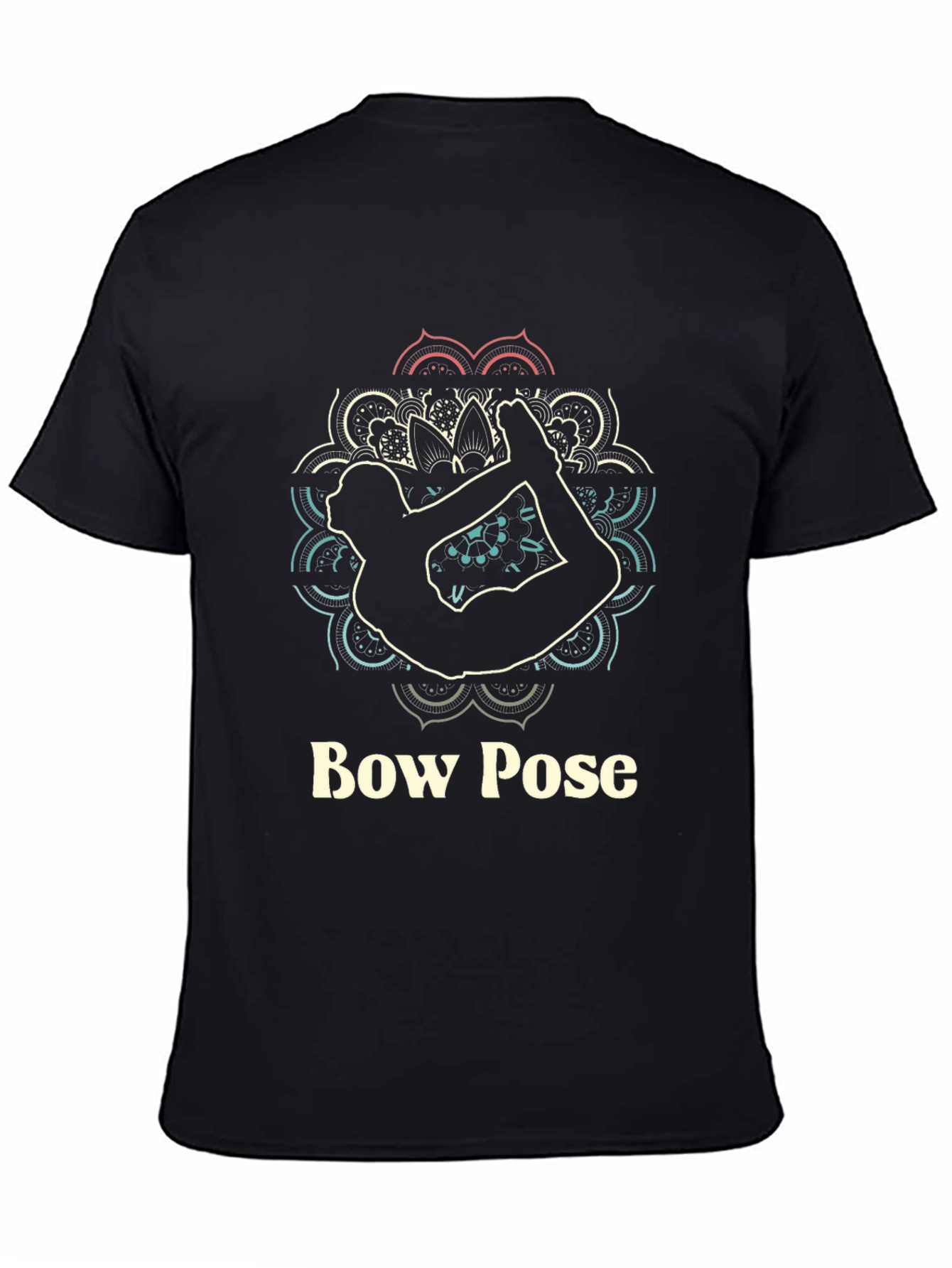 Yoga Bow Pose Graphic T-Shirt