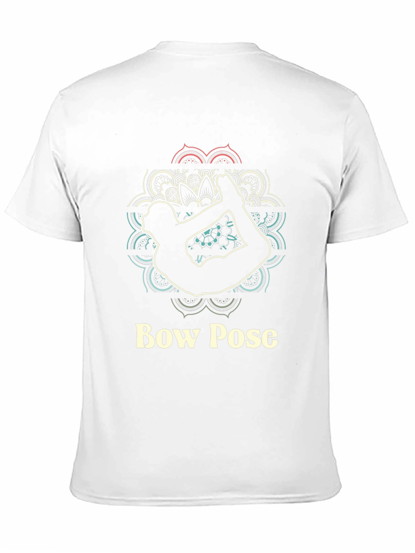 Yoga Bow Pose Graphic T-Shirt