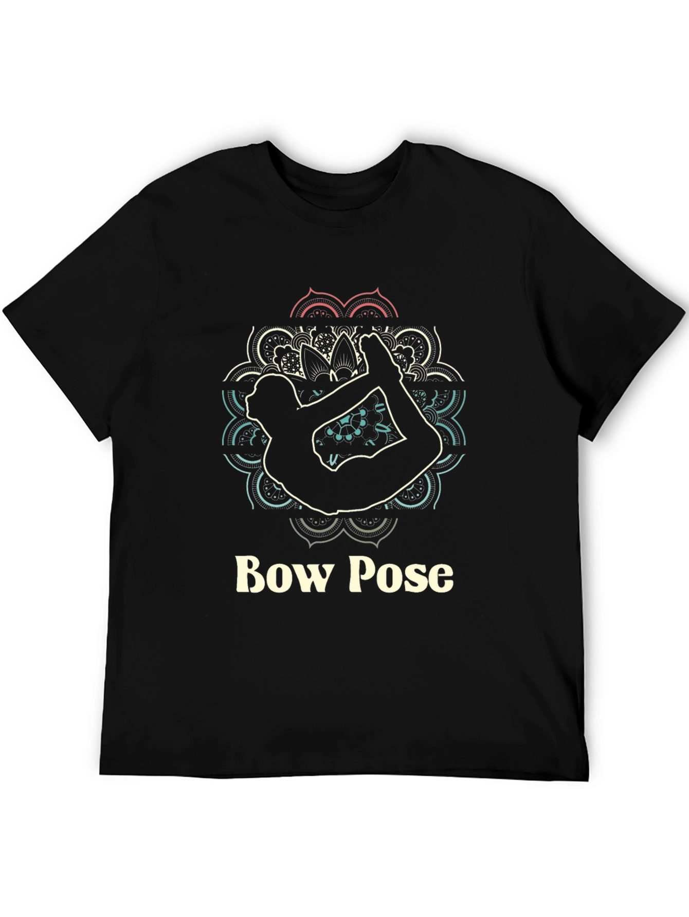 Yoga Bow Pose Graphic T-Shirt
