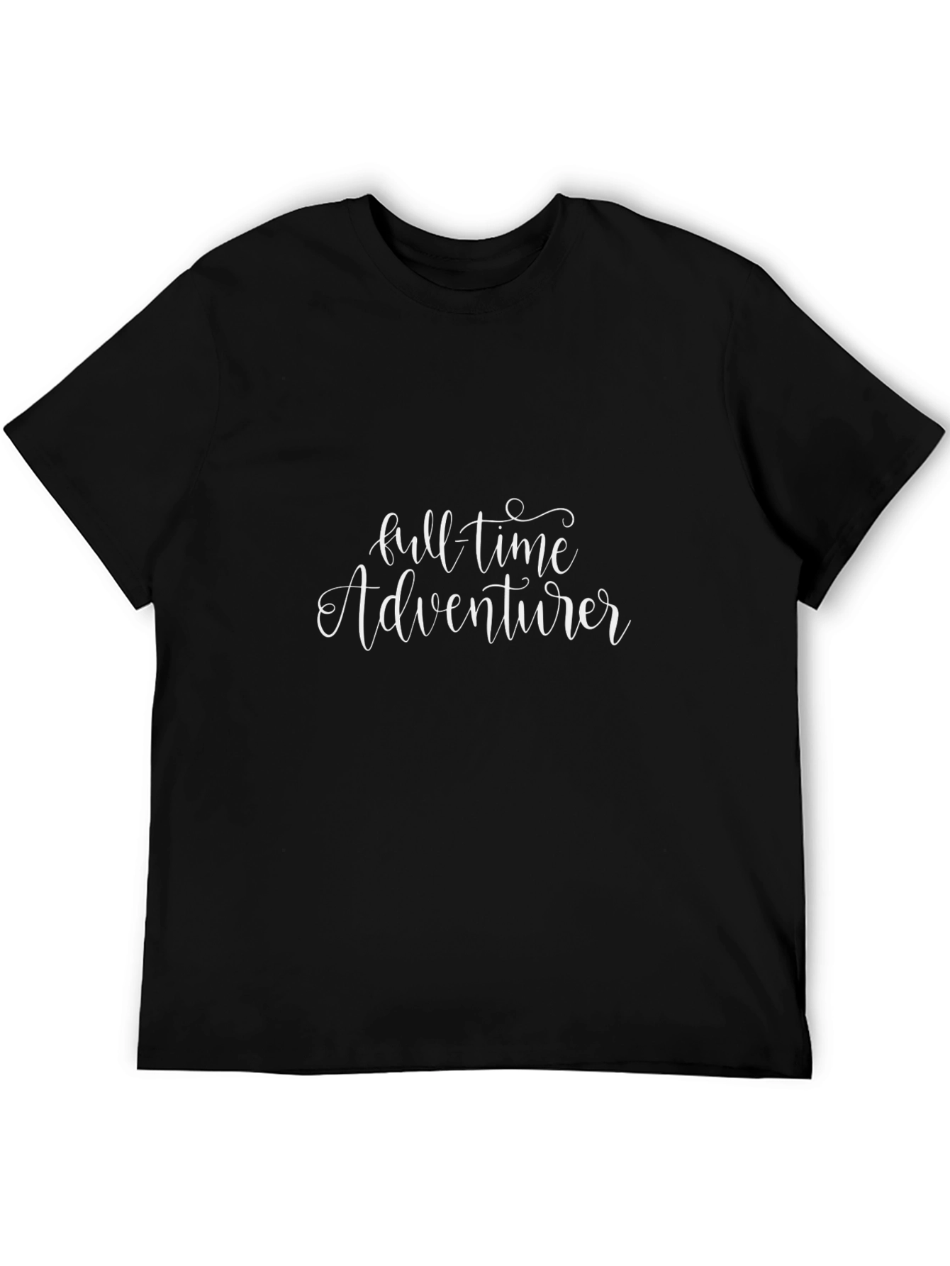 Full Time Adventurer Black T-Shirt