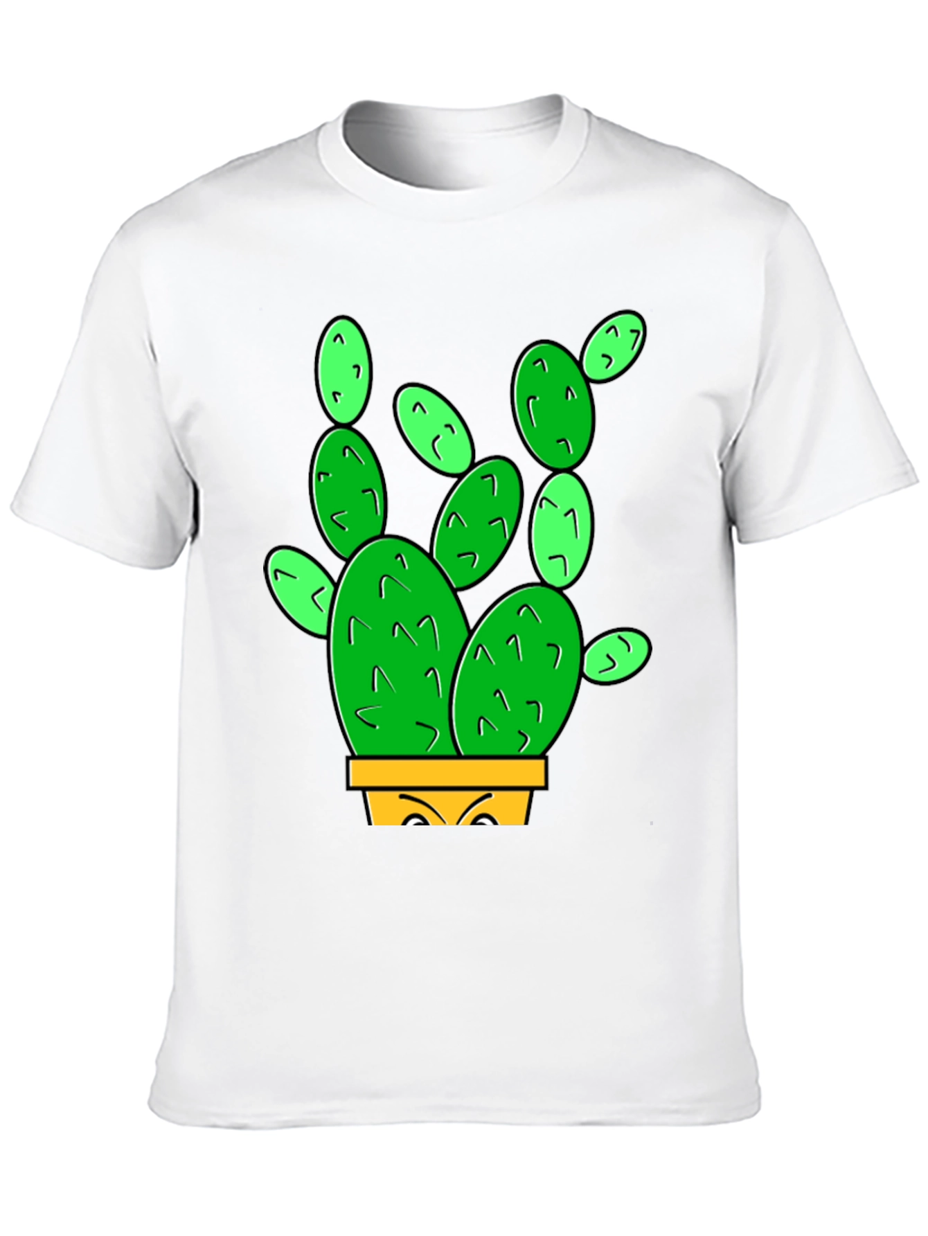 Cactus Graphic T-Shirt - Mens Black Tee