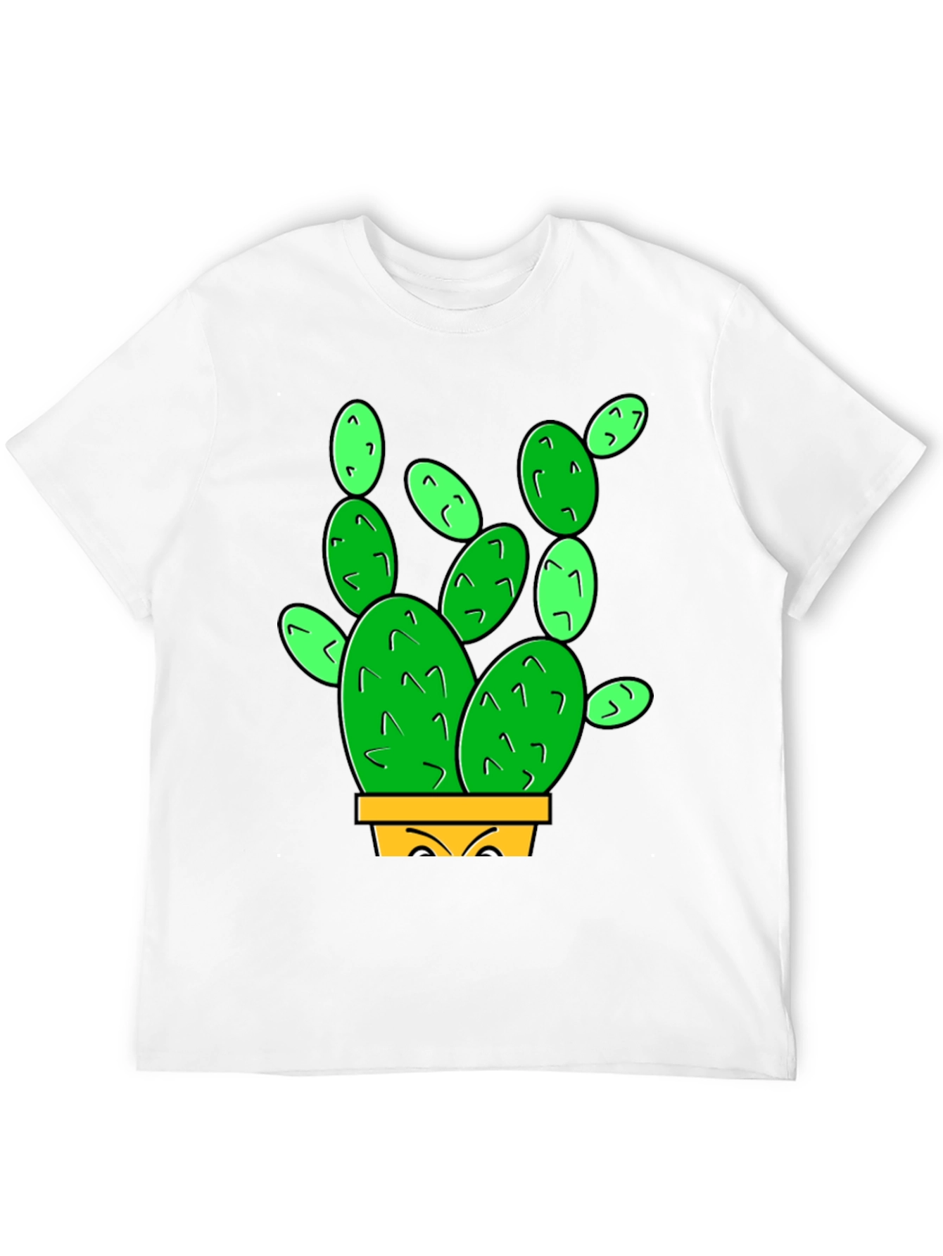 Cactus Graphic T-Shirt - Mens Black Tee