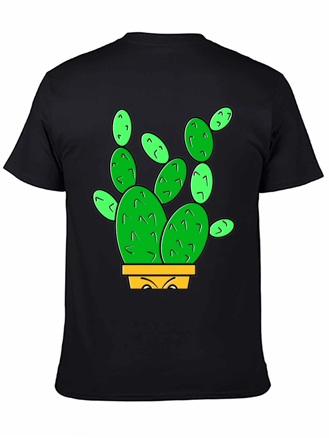 Cactus Graphic T-Shirt - Mens Black Tee