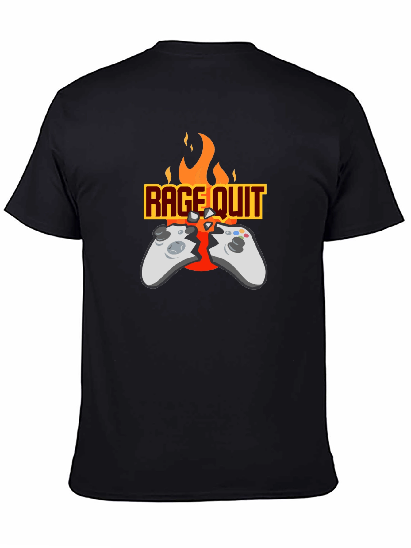 Rage Quit Gamer T-Shirt - Funny Gaming Tee