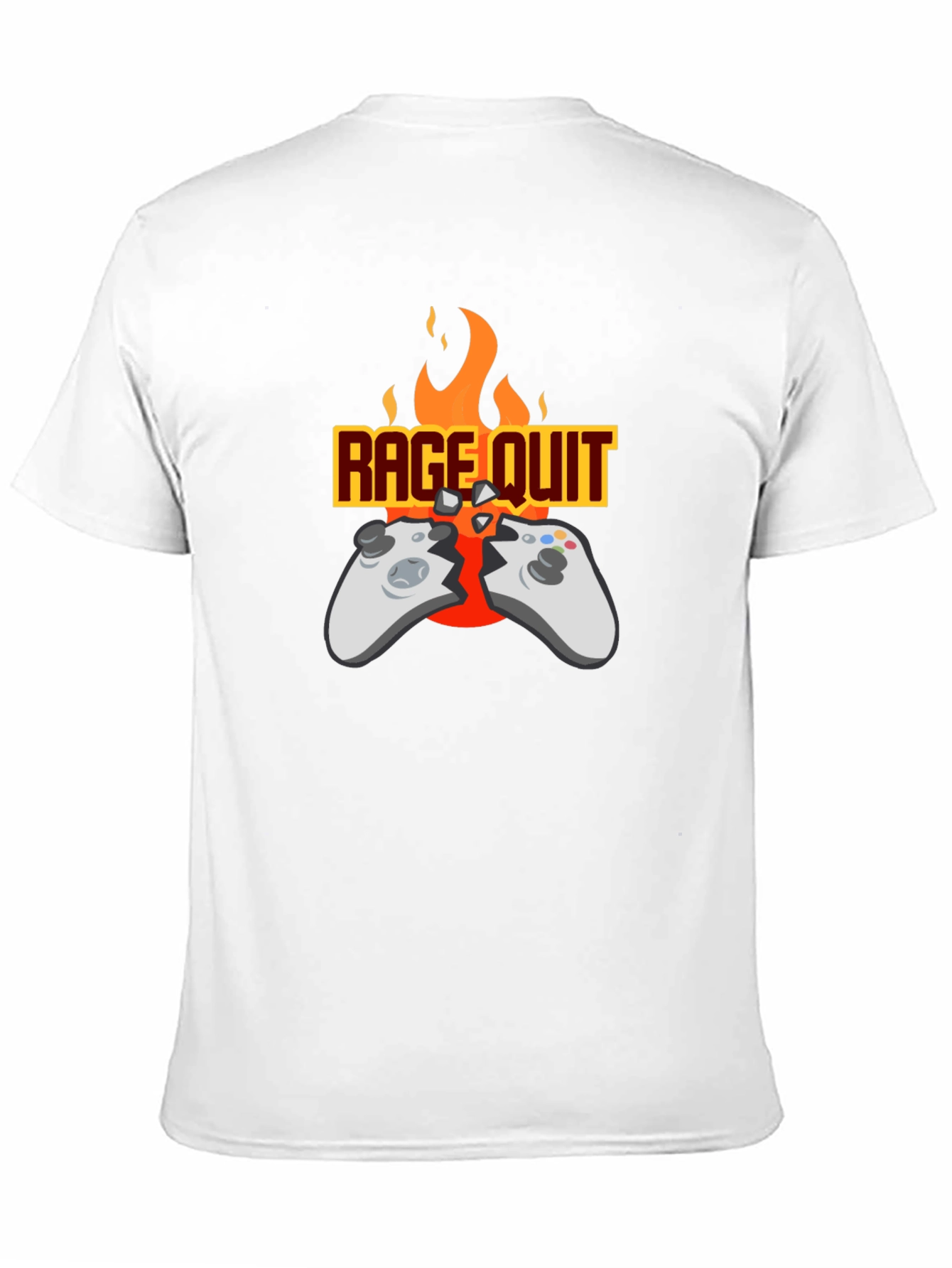 Rage Quit Gamer T-Shirt - Funny Gaming Tee
