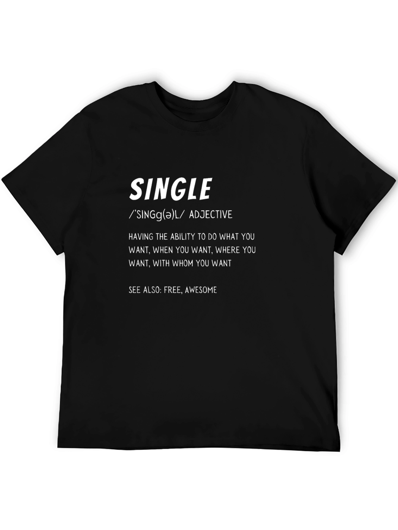 Single Definition Graphic T-Shirt