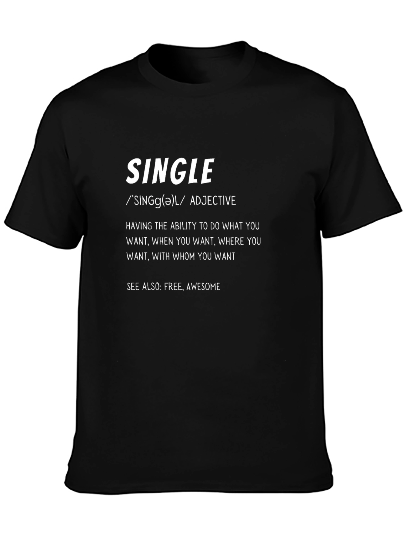 Single Definition Graphic T-Shirt