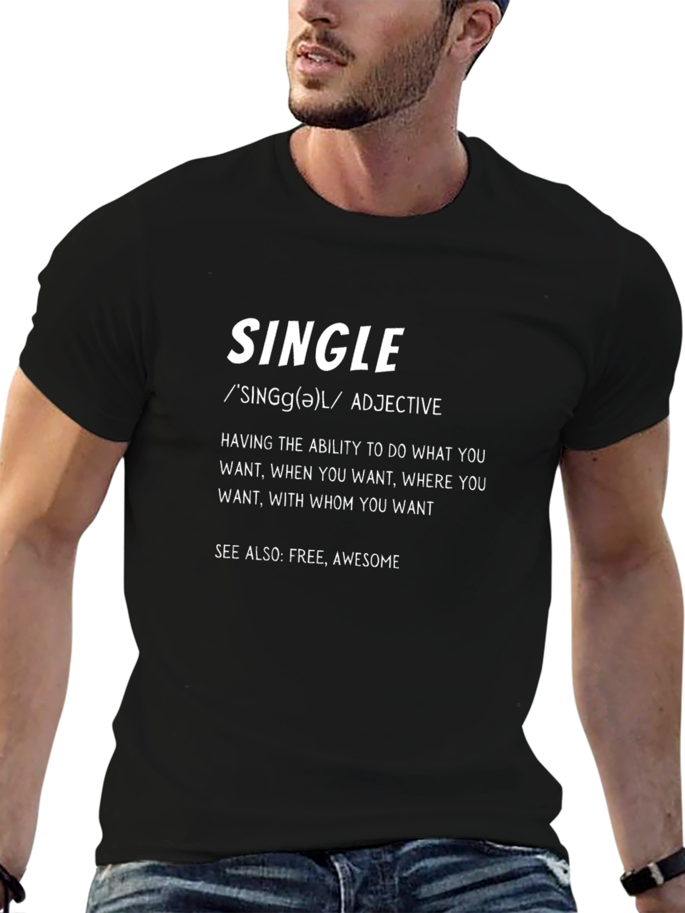Single Definition Graphic T-Shirt