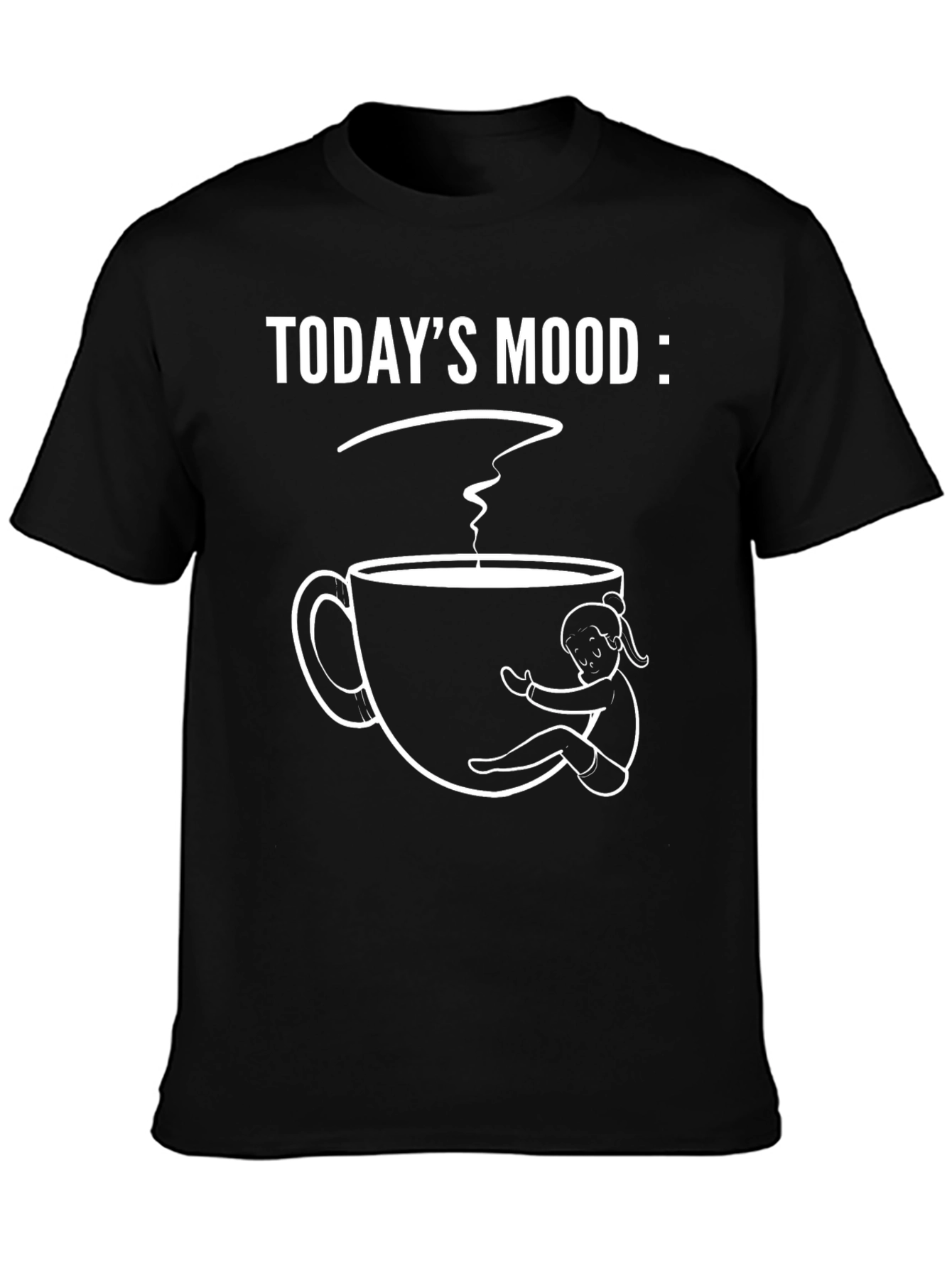 Todays Mood: Coffee Hug Graphic Tee