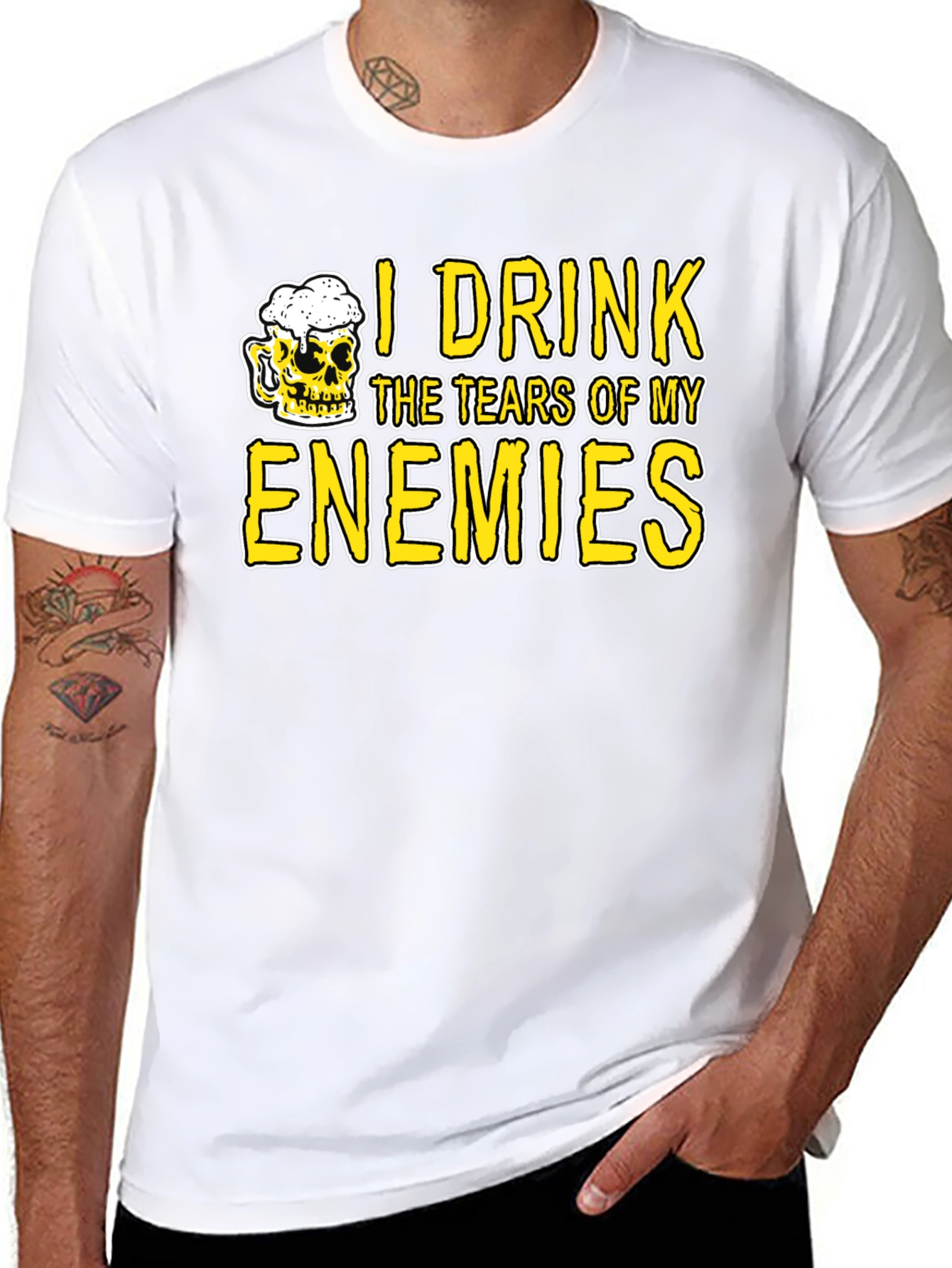 I Drink the Tears of My Enemies Graphic Tee