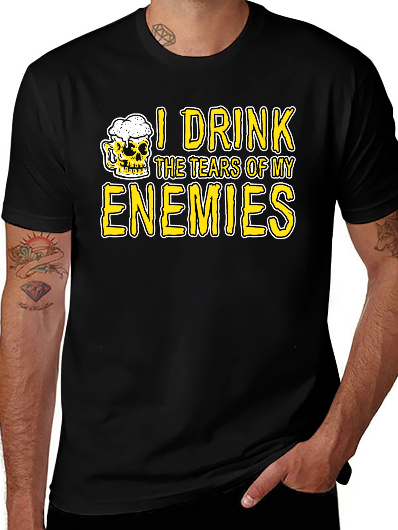 I Drink the Tears of My Enemies Graphic Tee