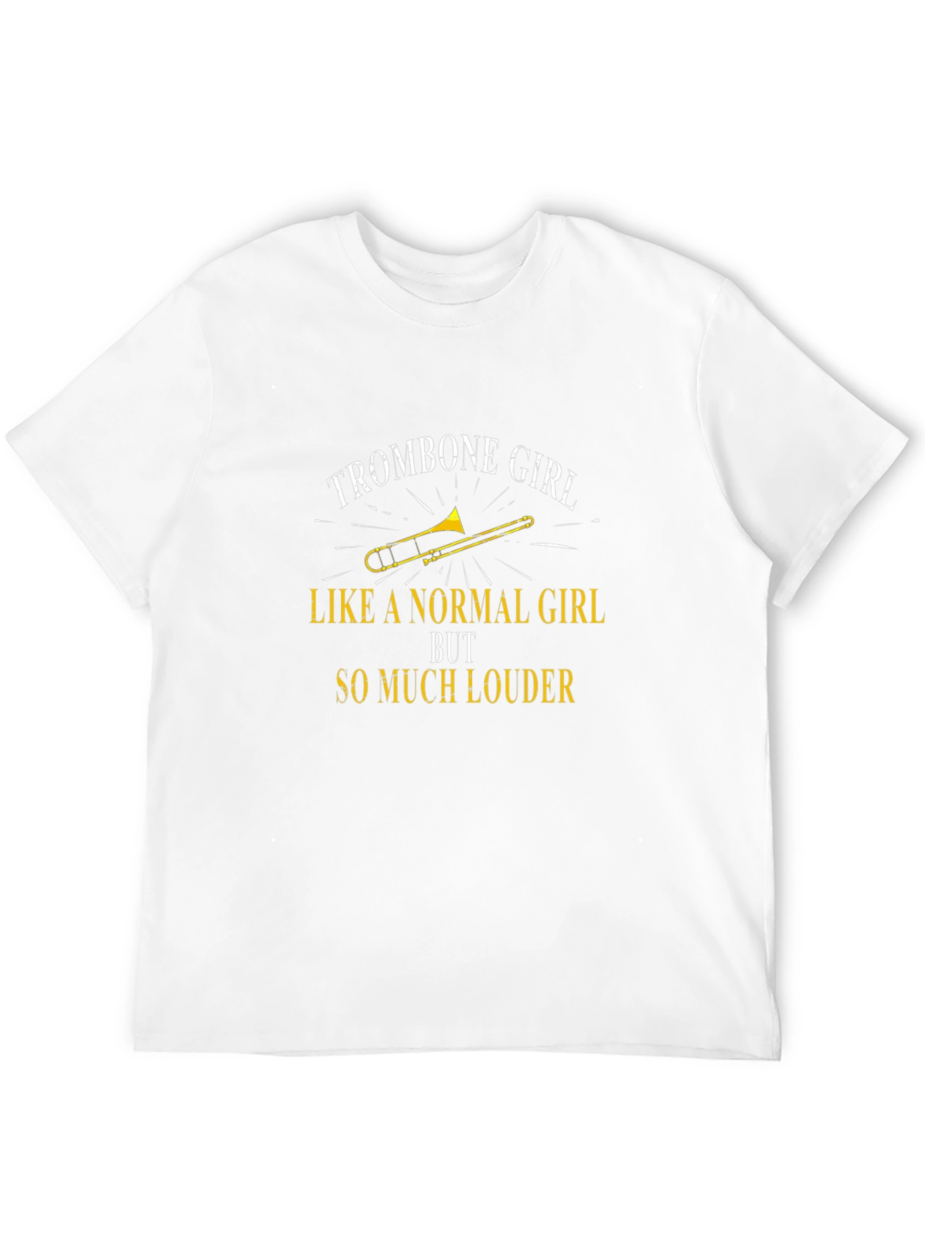 Trombone Girl So Much Louder Black T-Shirt