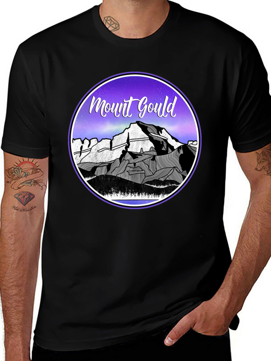 Mount Gould Graphic Tee - Black Cotton