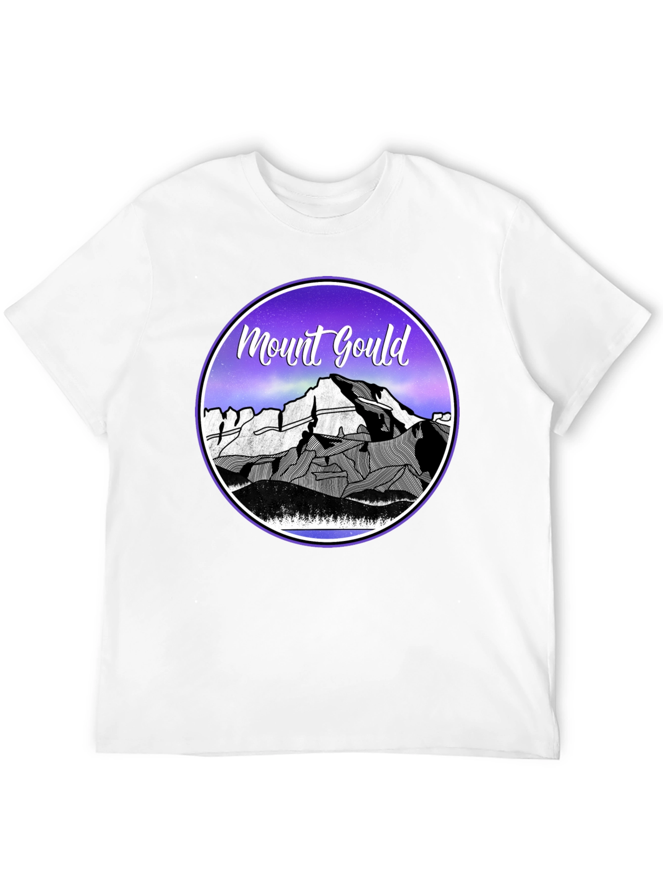 Mount Gould Graphic Tee - Black Cotton