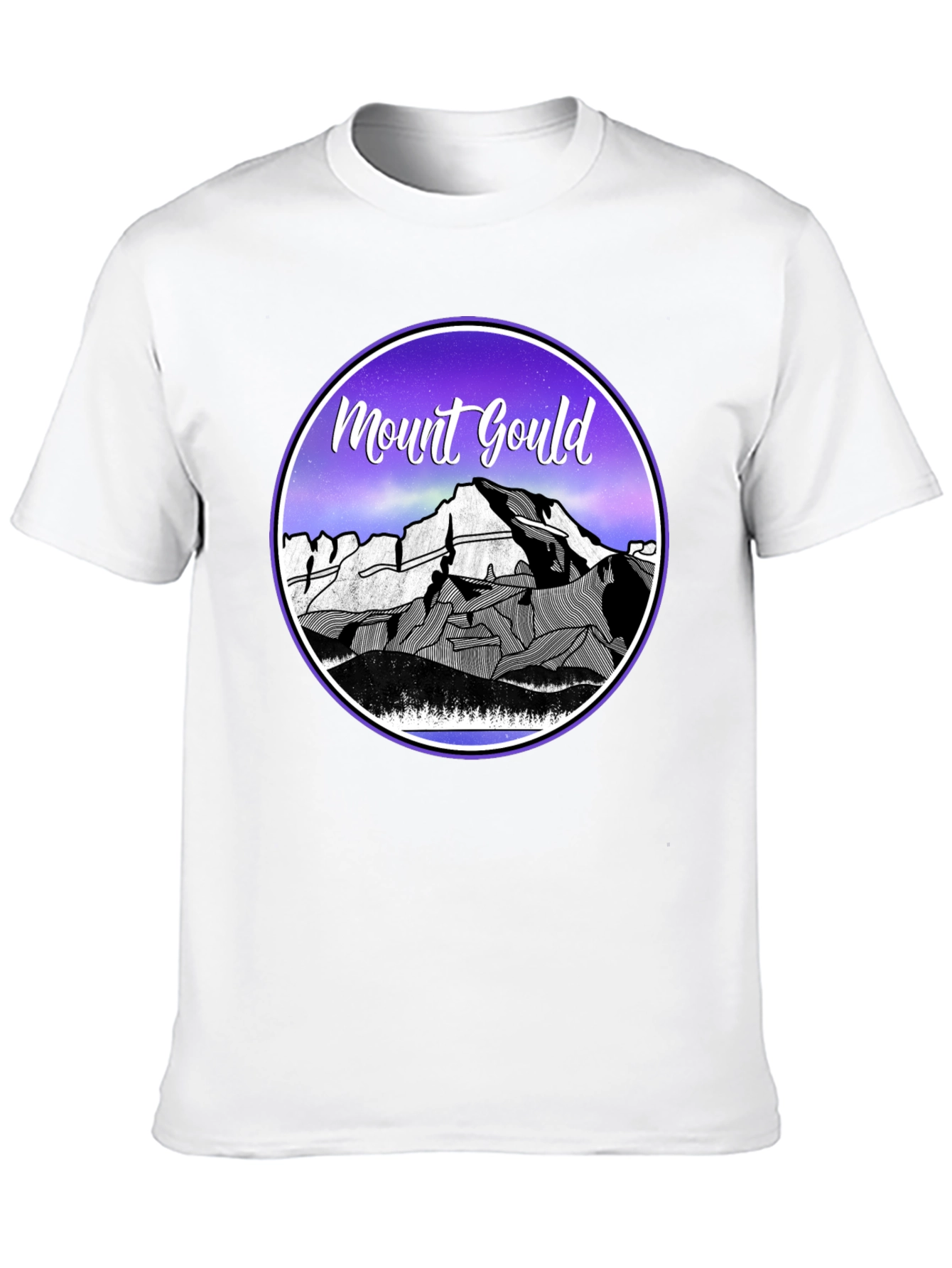 Mount Gould Graphic Tee - Black Cotton
