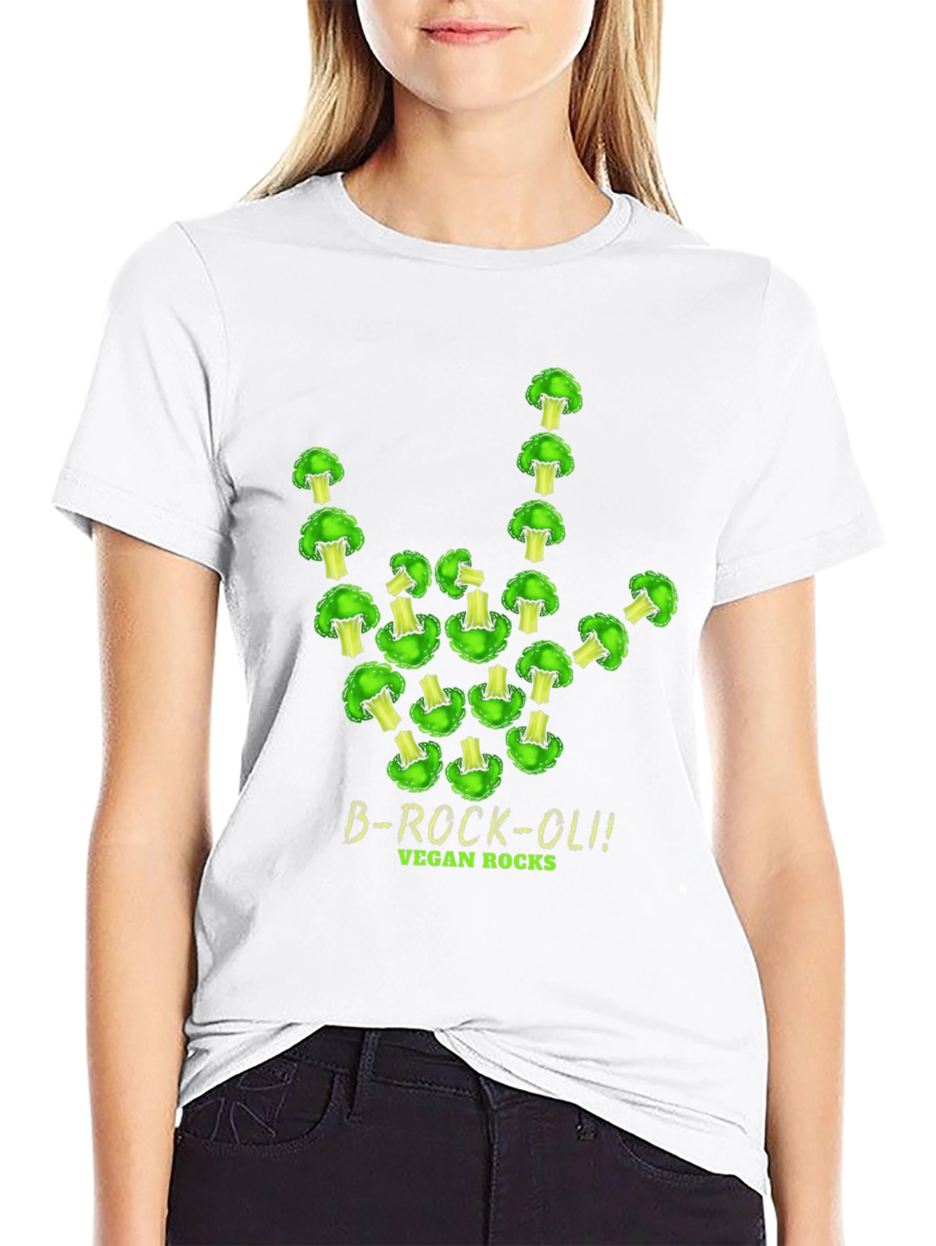 Vegan Broccoli Rocks T-Shirt
