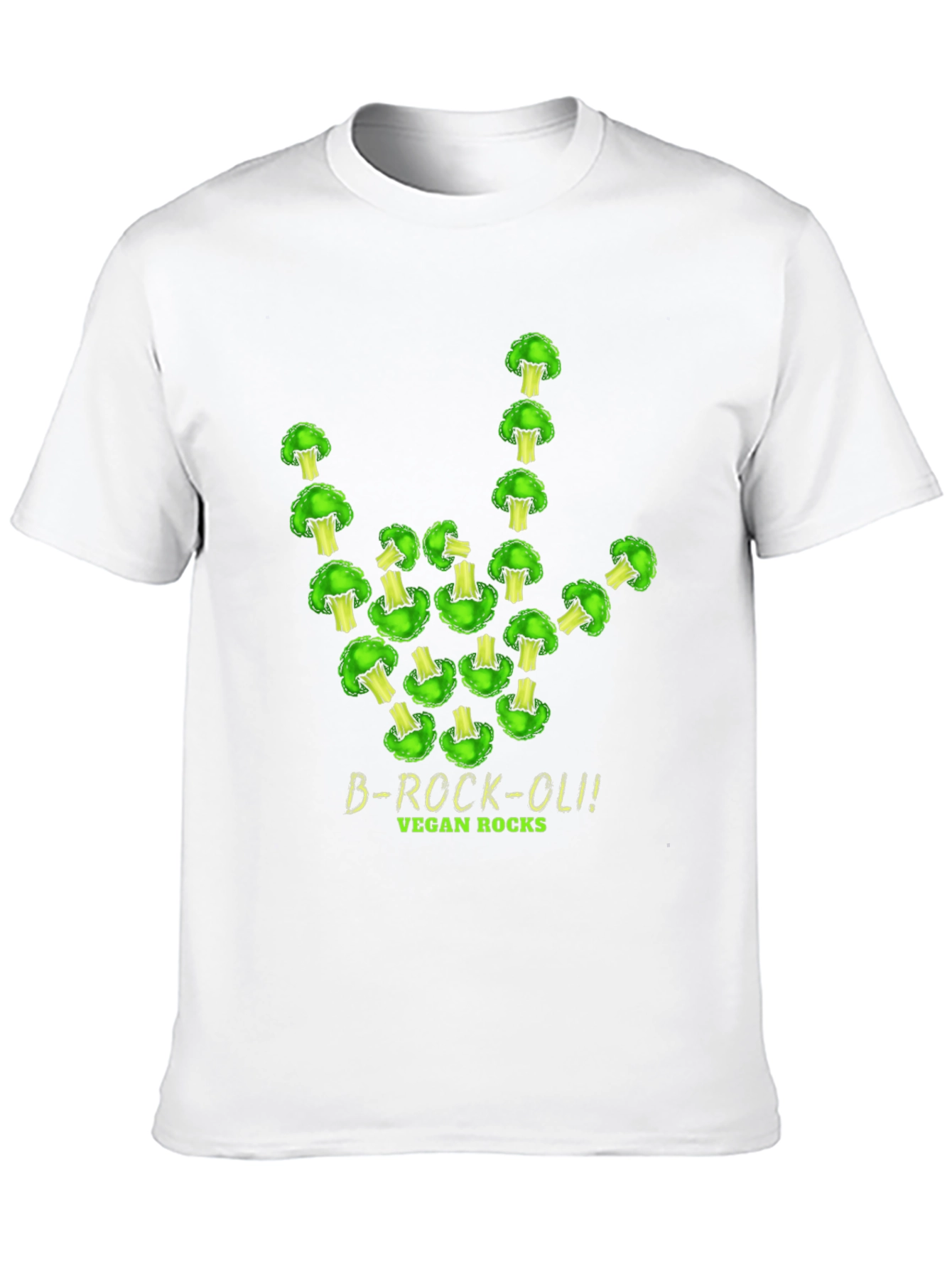 Vegan Broccoli Rocks T-Shirt