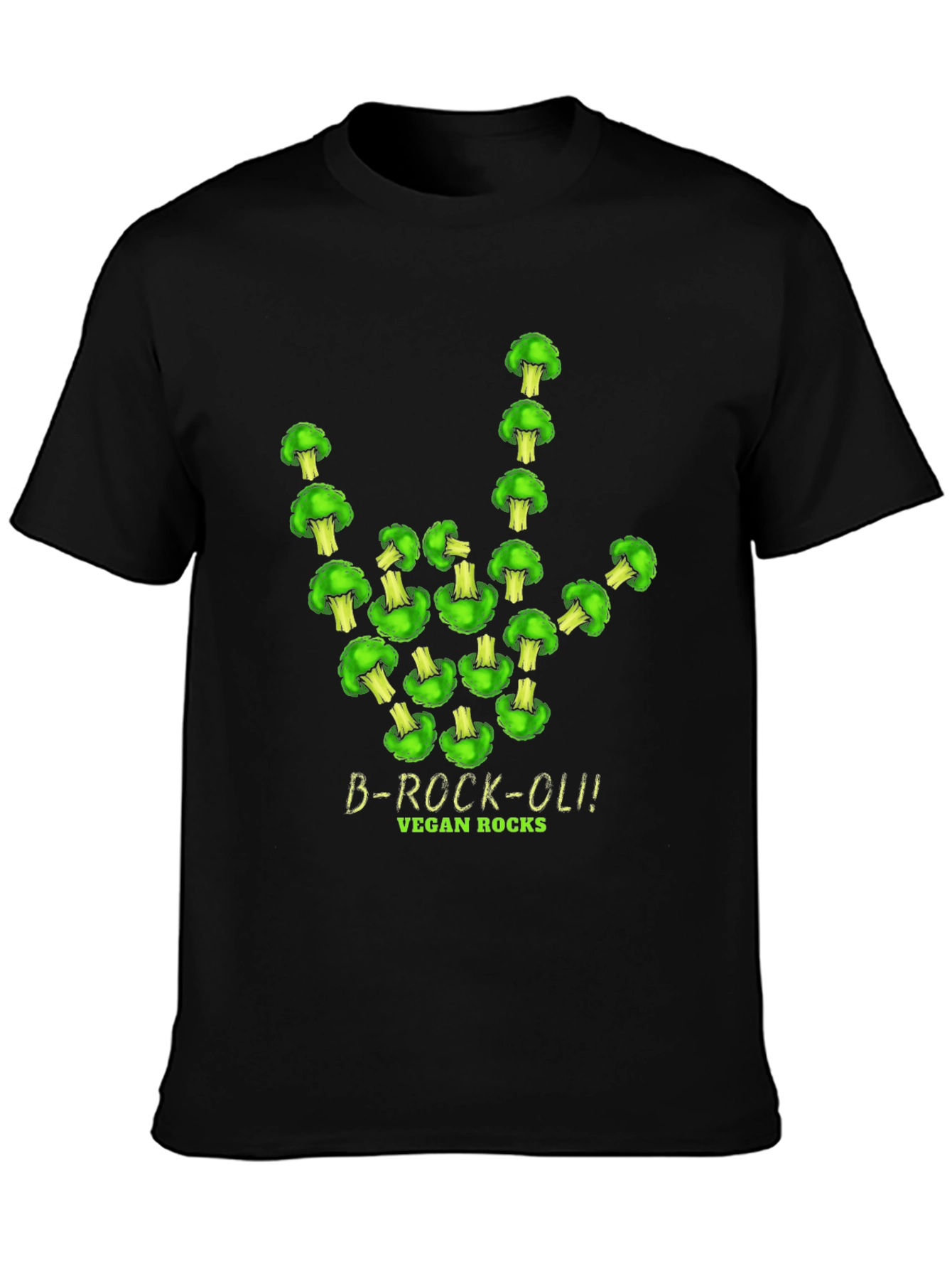 Vegan Broccoli Rocks T-Shirt