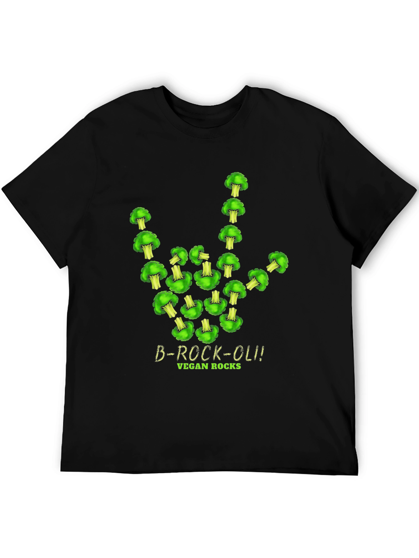 Vegan Broccoli Rocks T-Shirt