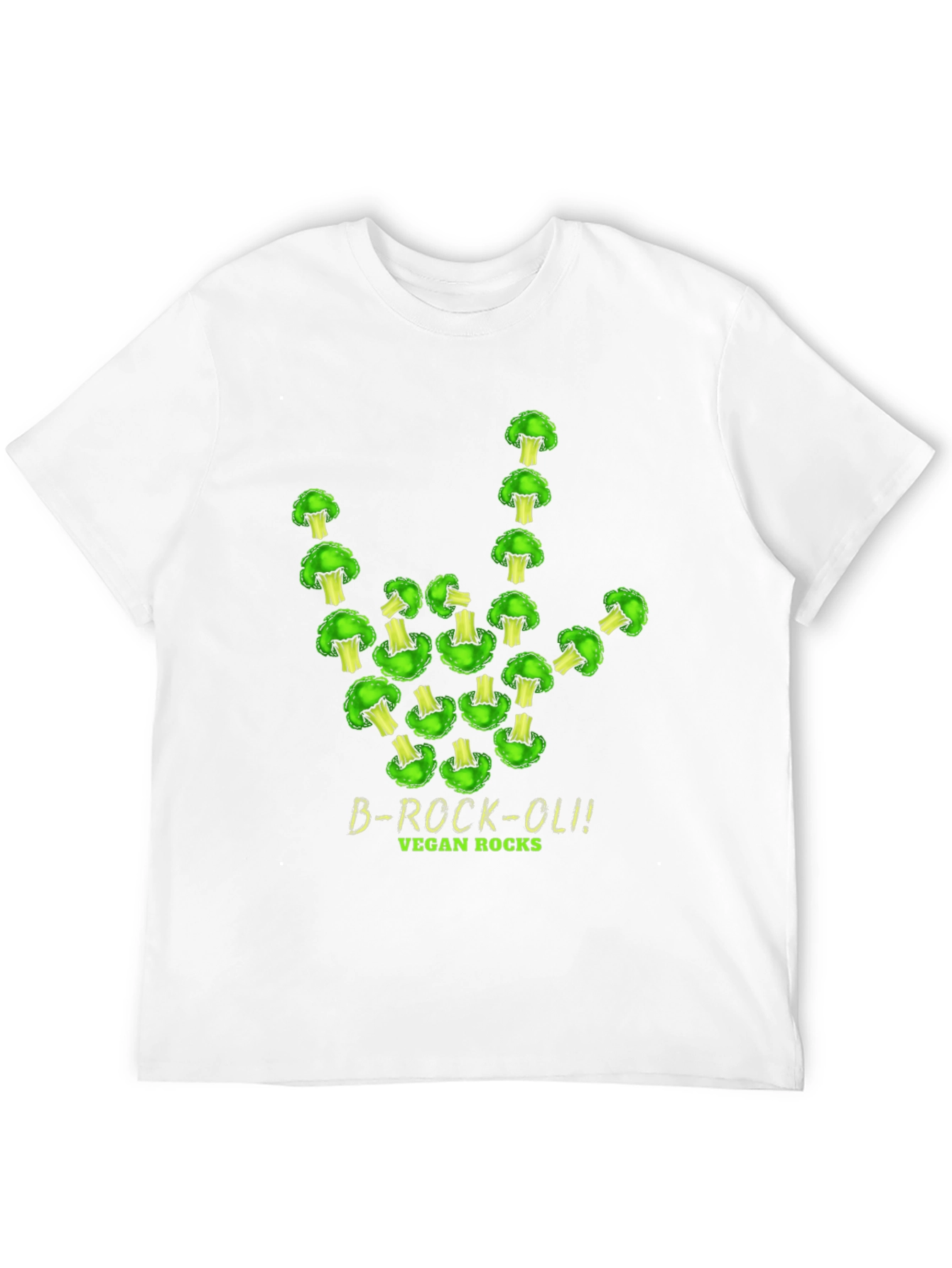 Vegan Broccoli Rocks T-Shirt