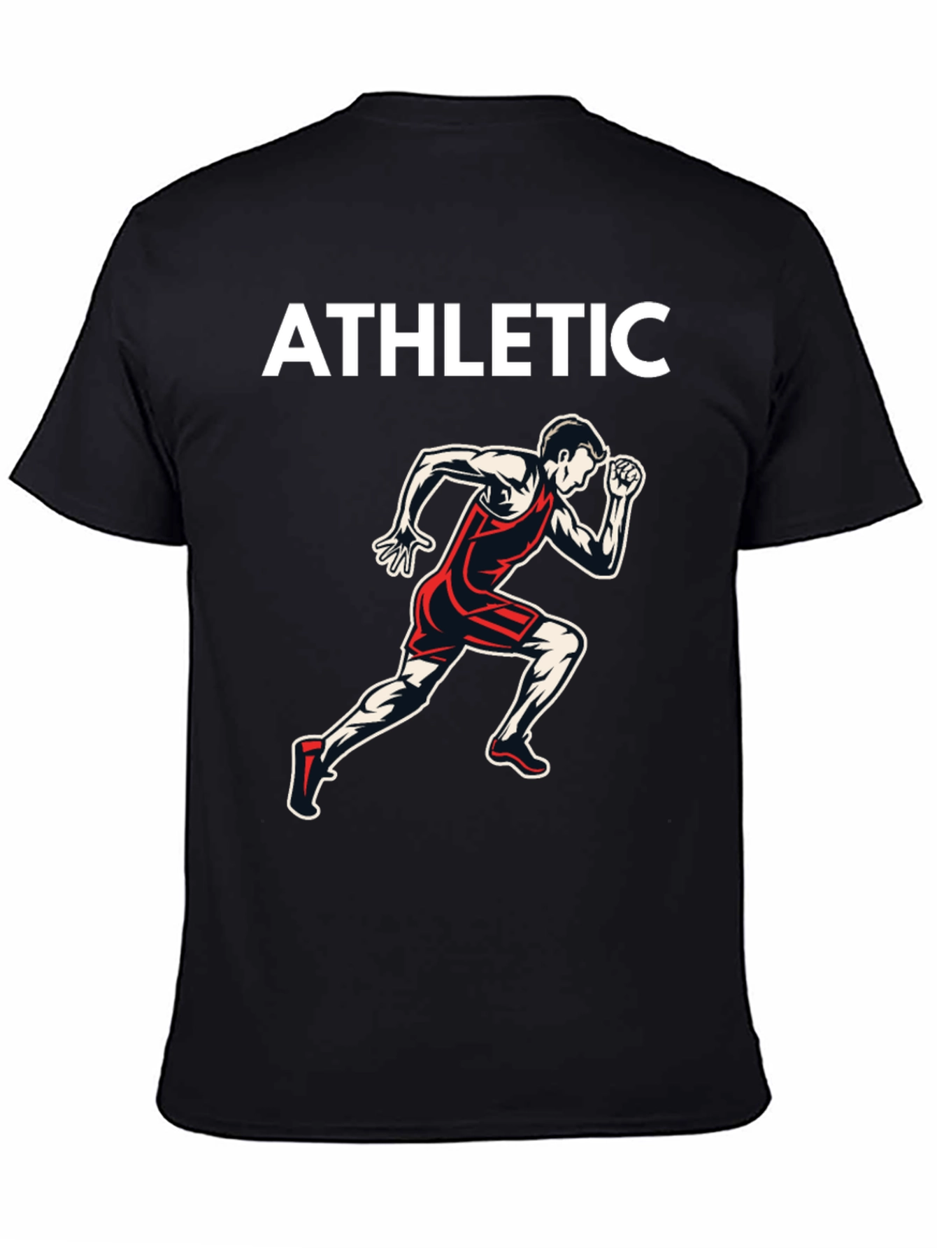 Athletic Runner Graphic T-Shirt
