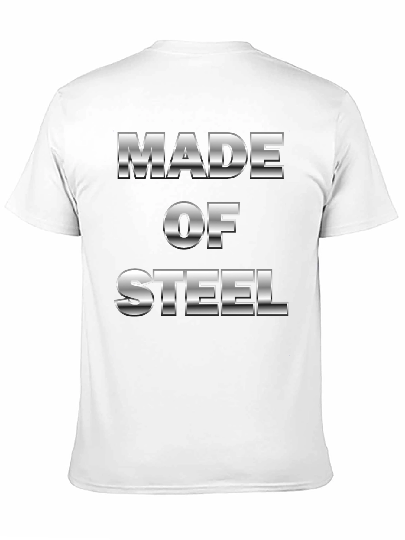 Made of Steel Graphic Tee - Black T-Shirt