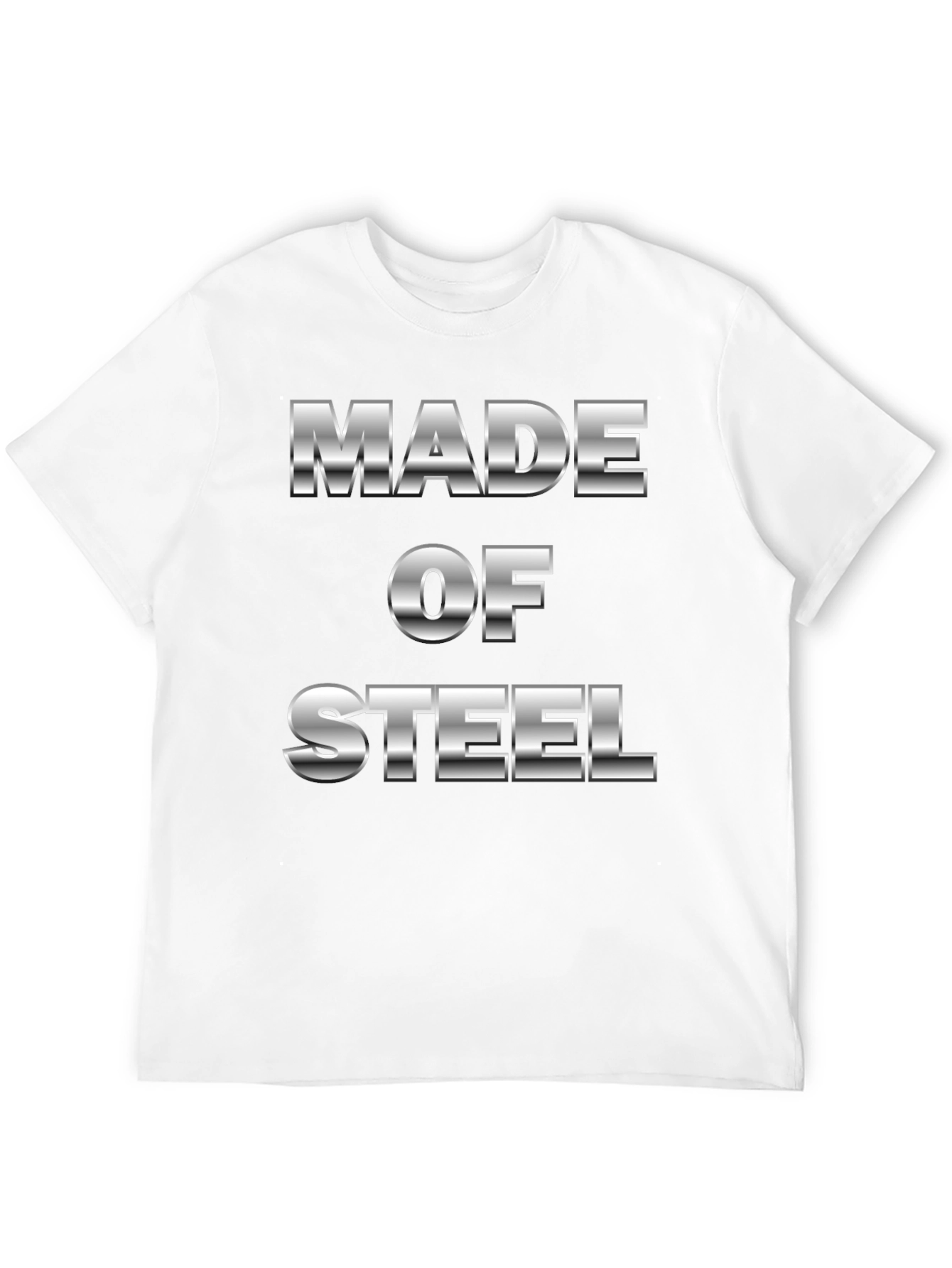Made of Steel Graphic Tee - Black T-Shirt