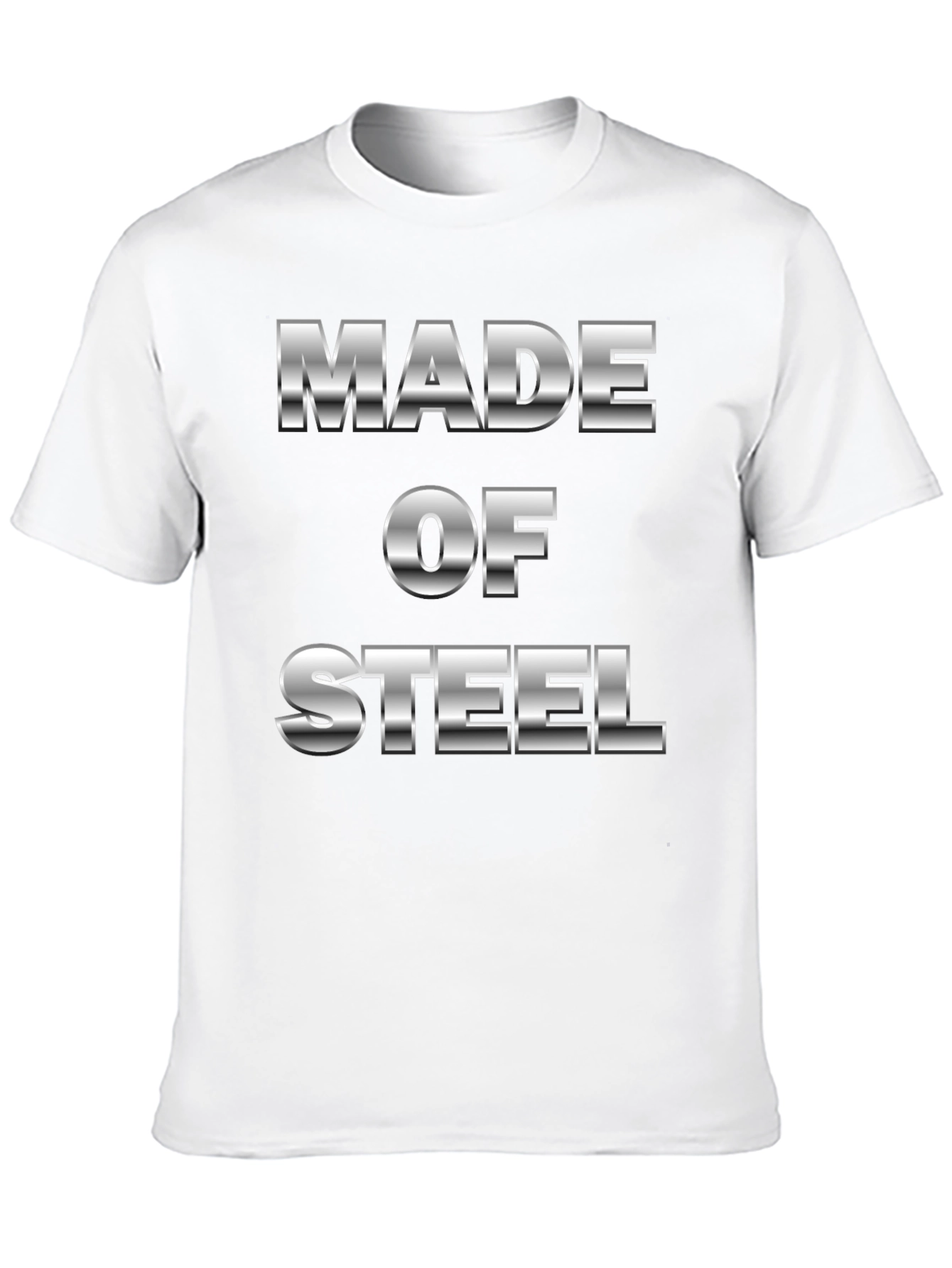Made of Steel Graphic Tee - Black T-Shirt
