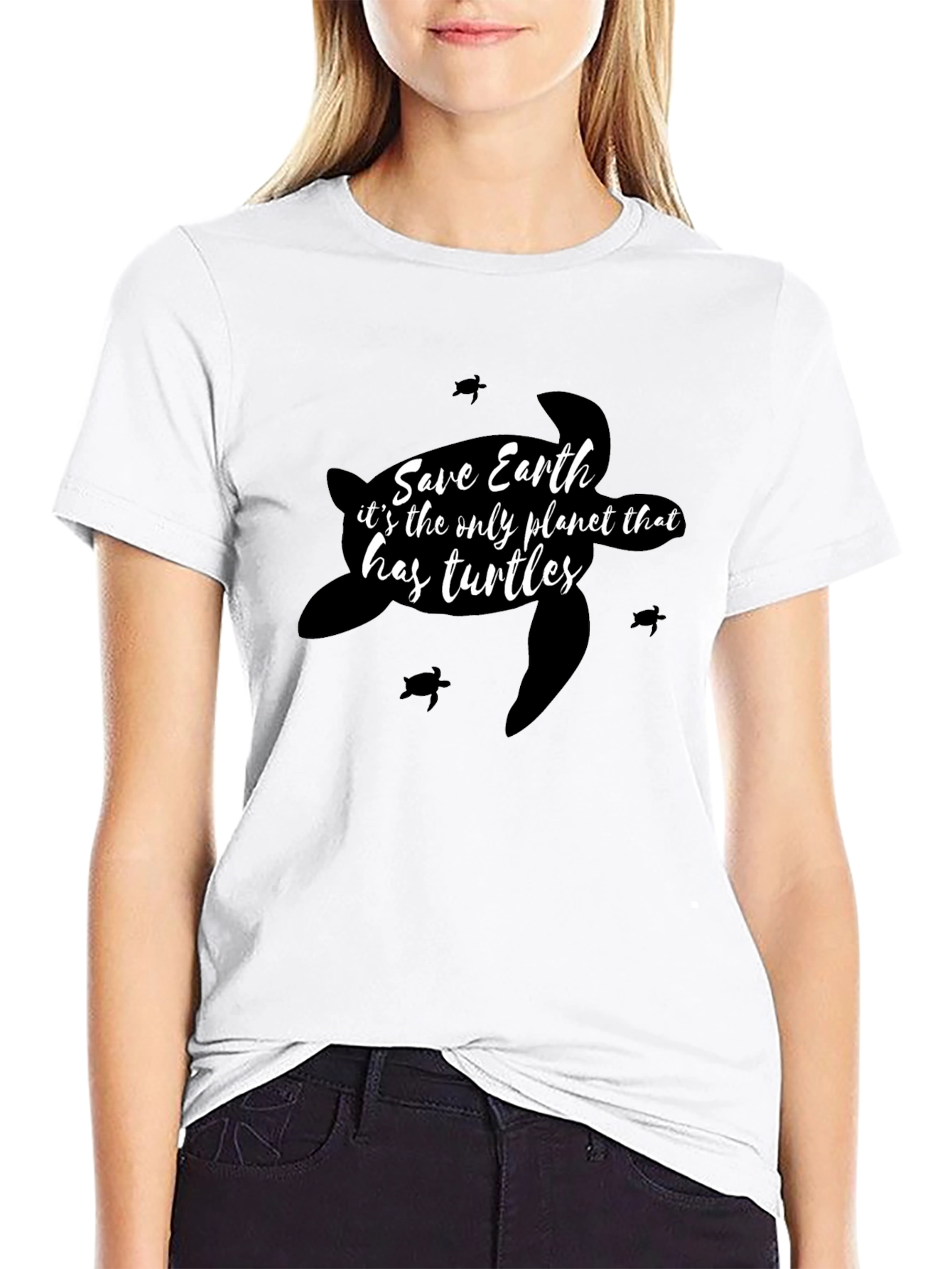 Save Earth Turtles Graphic Tee