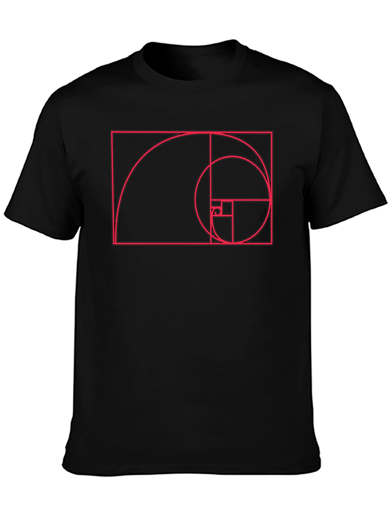 Fibonacci Sequence Graphic Tee - Stylish Math Design