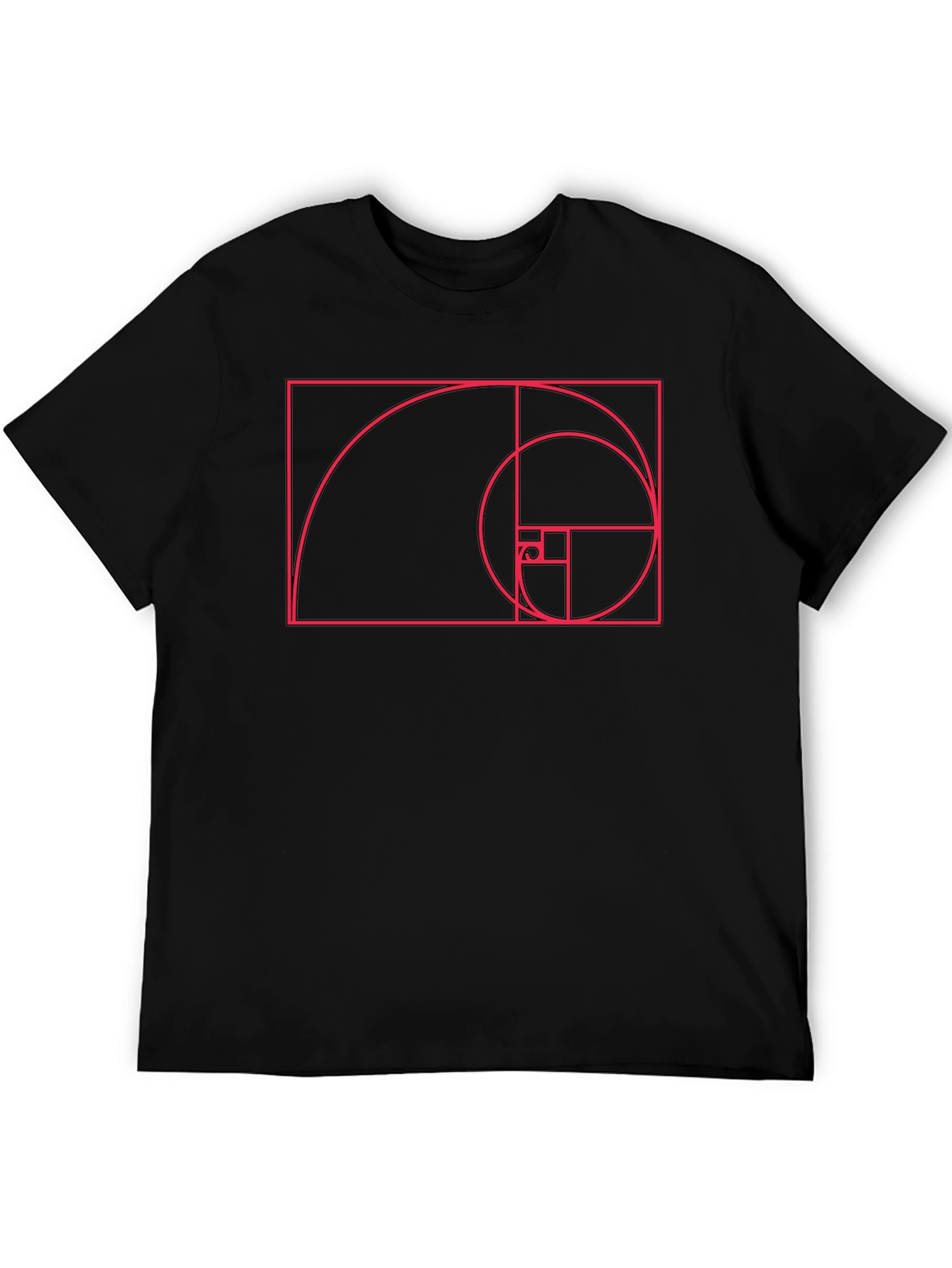 Fibonacci Sequence Graphic Tee - Stylish Math Design