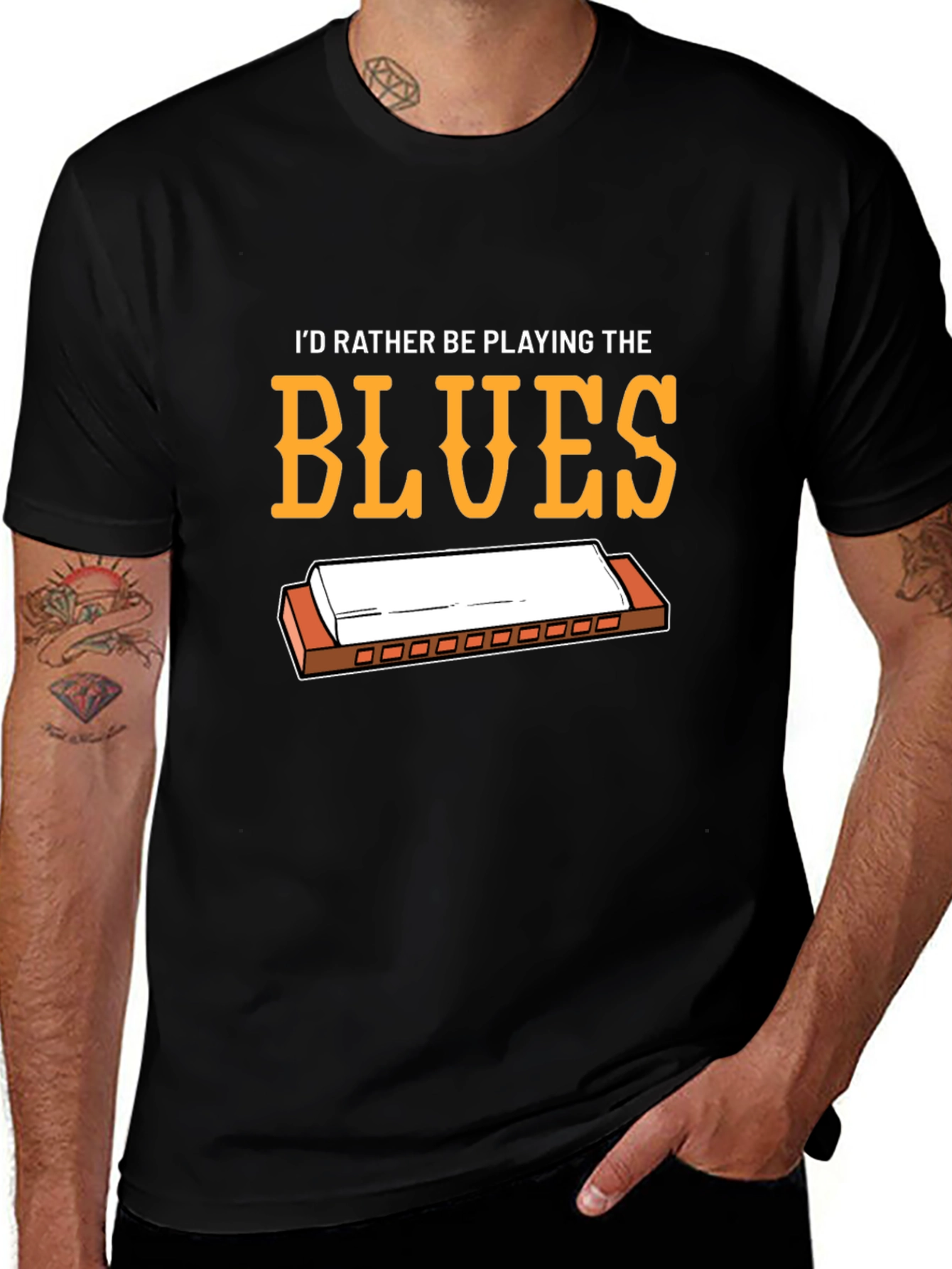 Blues Music T-Shirt - Musician Gift
