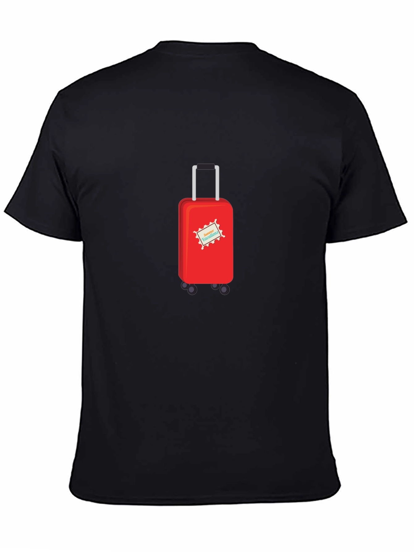 Summer Vacation Suitcase Graphic Tee