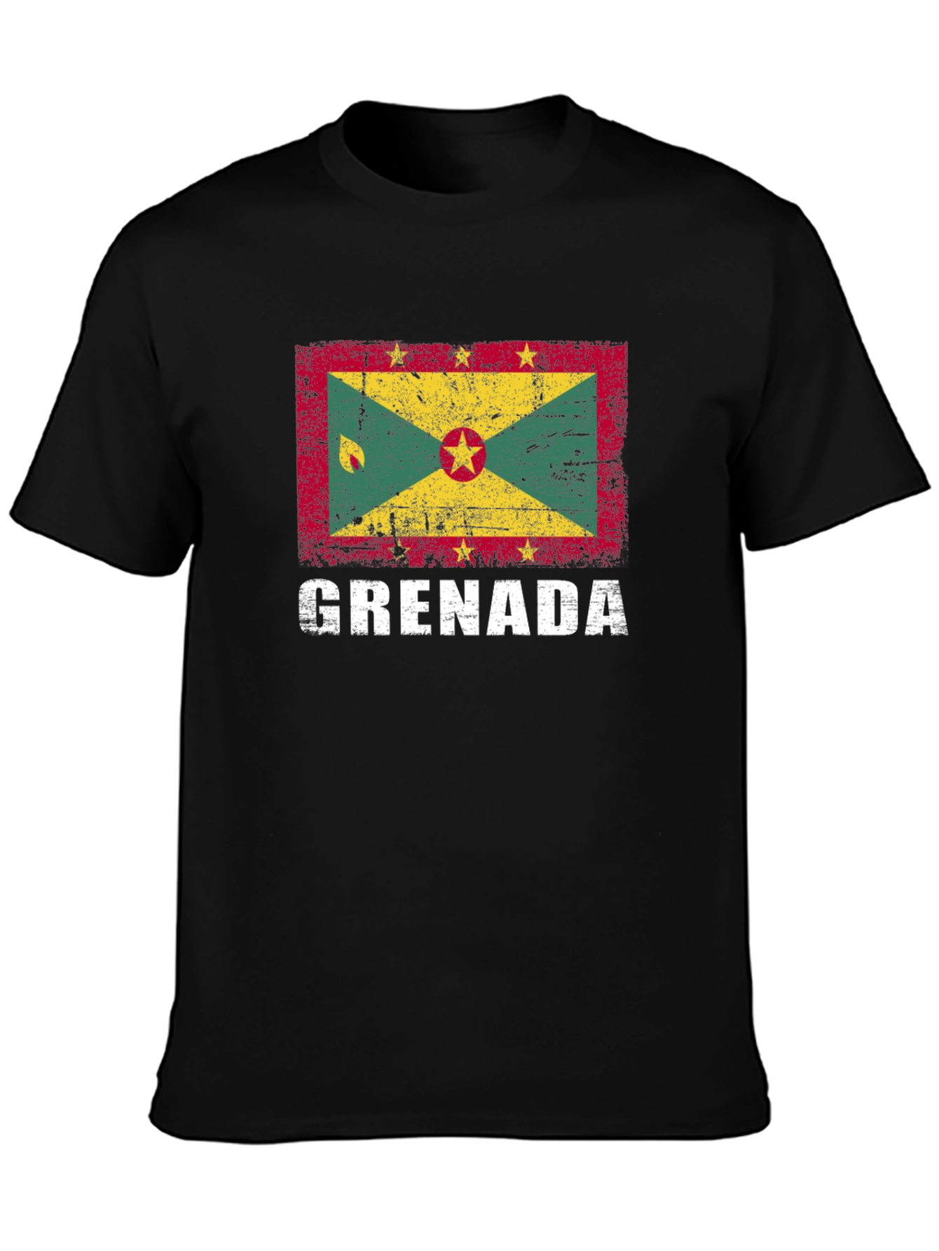 Grenada Flag Graphic T-Shirt