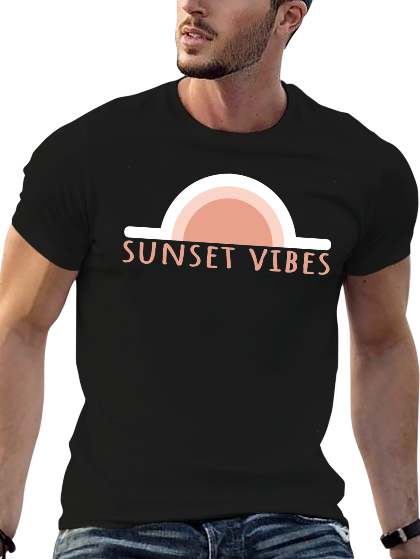Sunset Vibes Graphic T-Shirt - Unisex