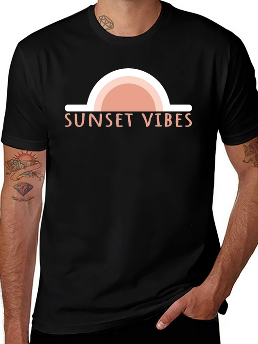 Sunset Vibes Graphic T-Shirt - Unisex
