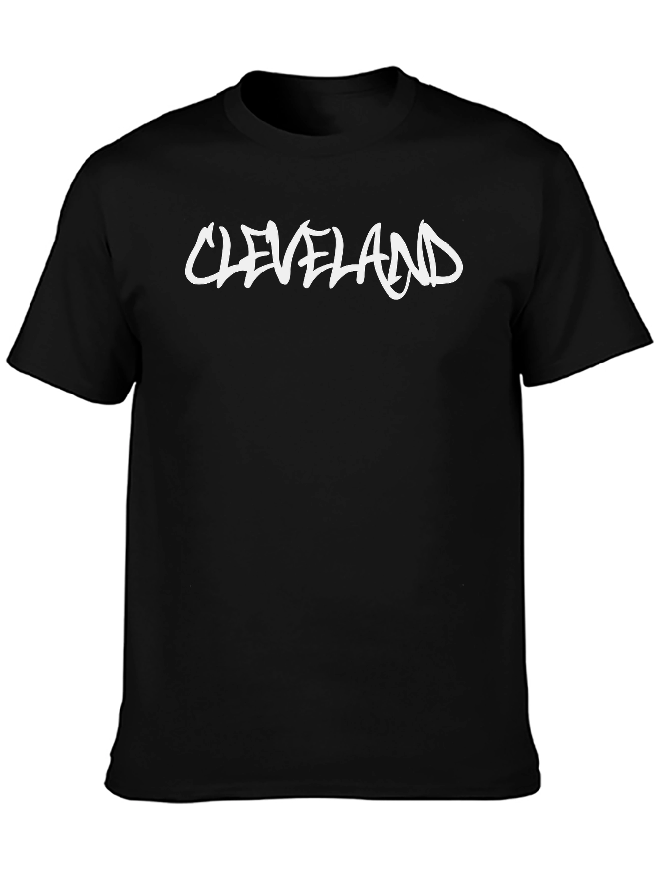 Cleveland Tee - Black Graphic T-Shirt