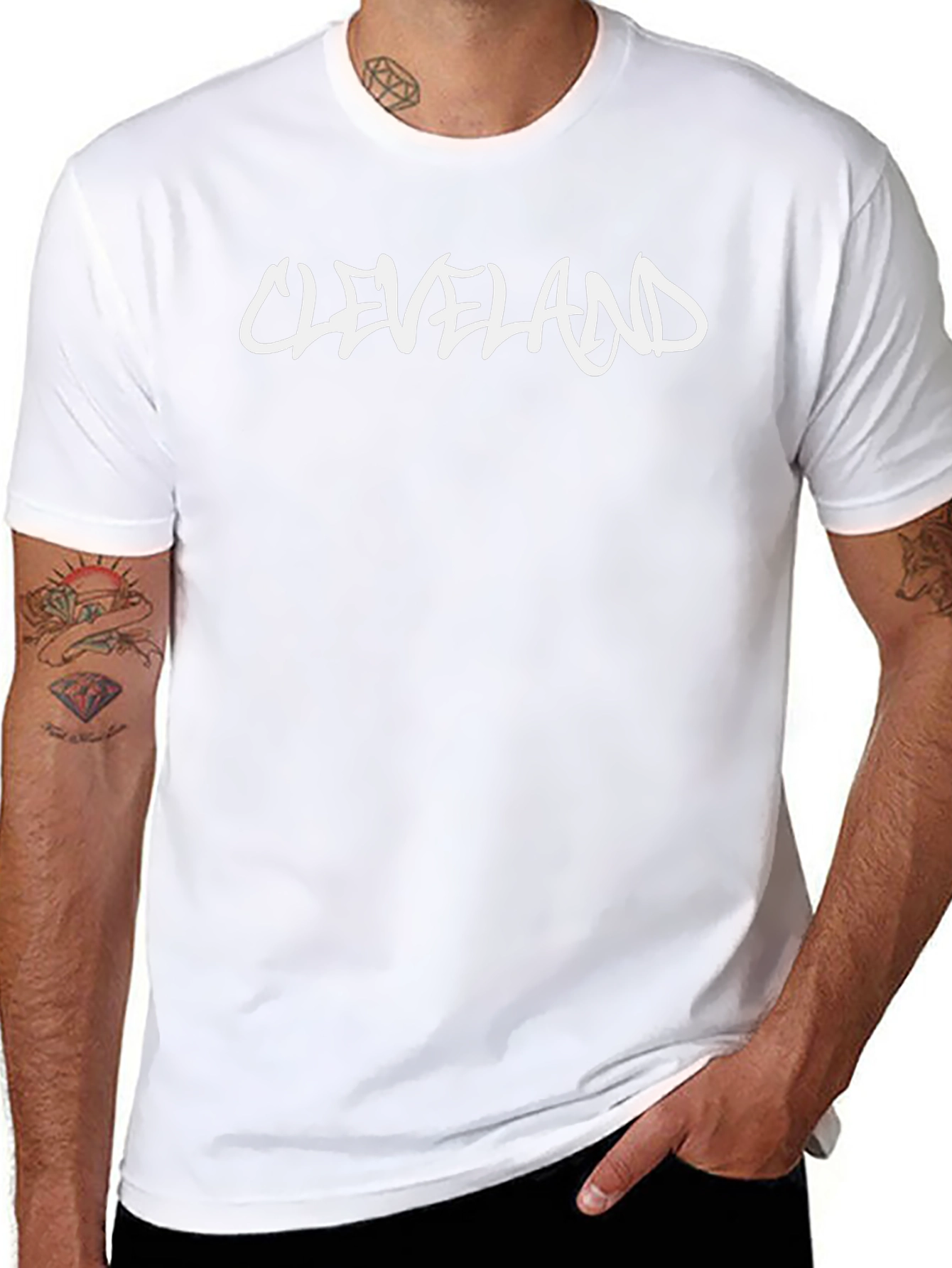 Cleveland Tee - Black Graphic T-Shirt
