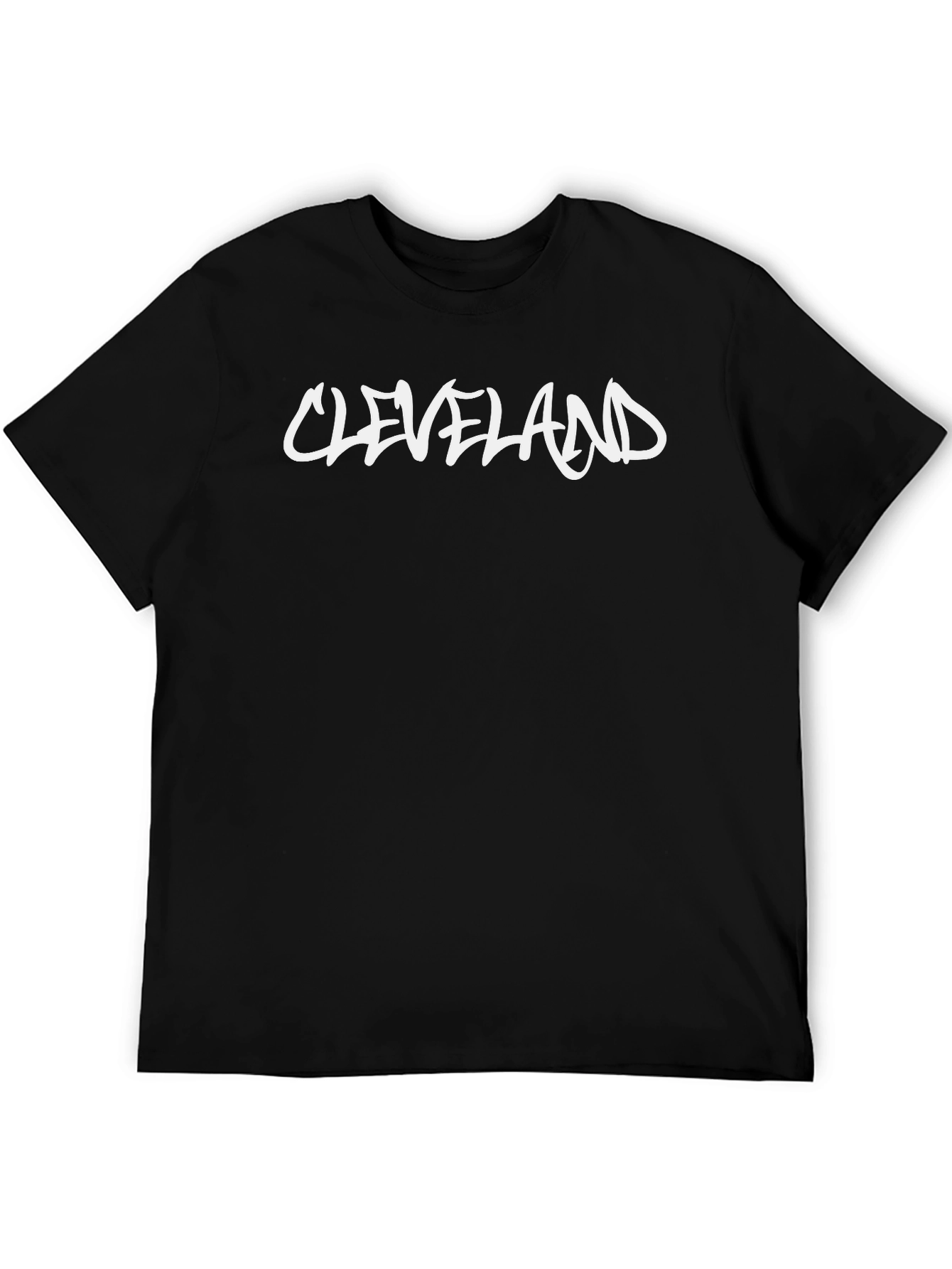 Cleveland Tee - Black Graphic T-Shirt