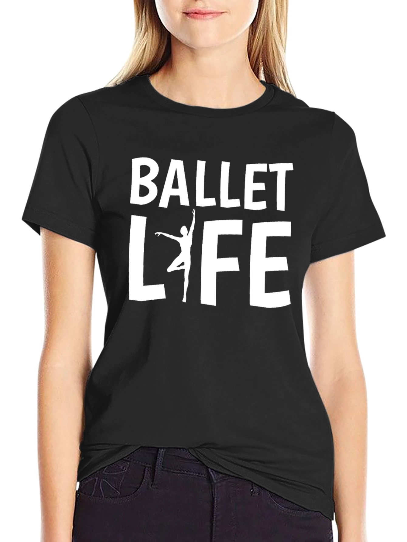 Ballet Life Graphic Tee - Dancer Shirt