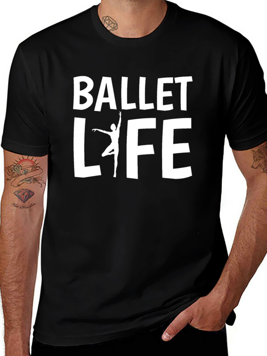Ballet Life Graphic Tee - Dancer Shirt