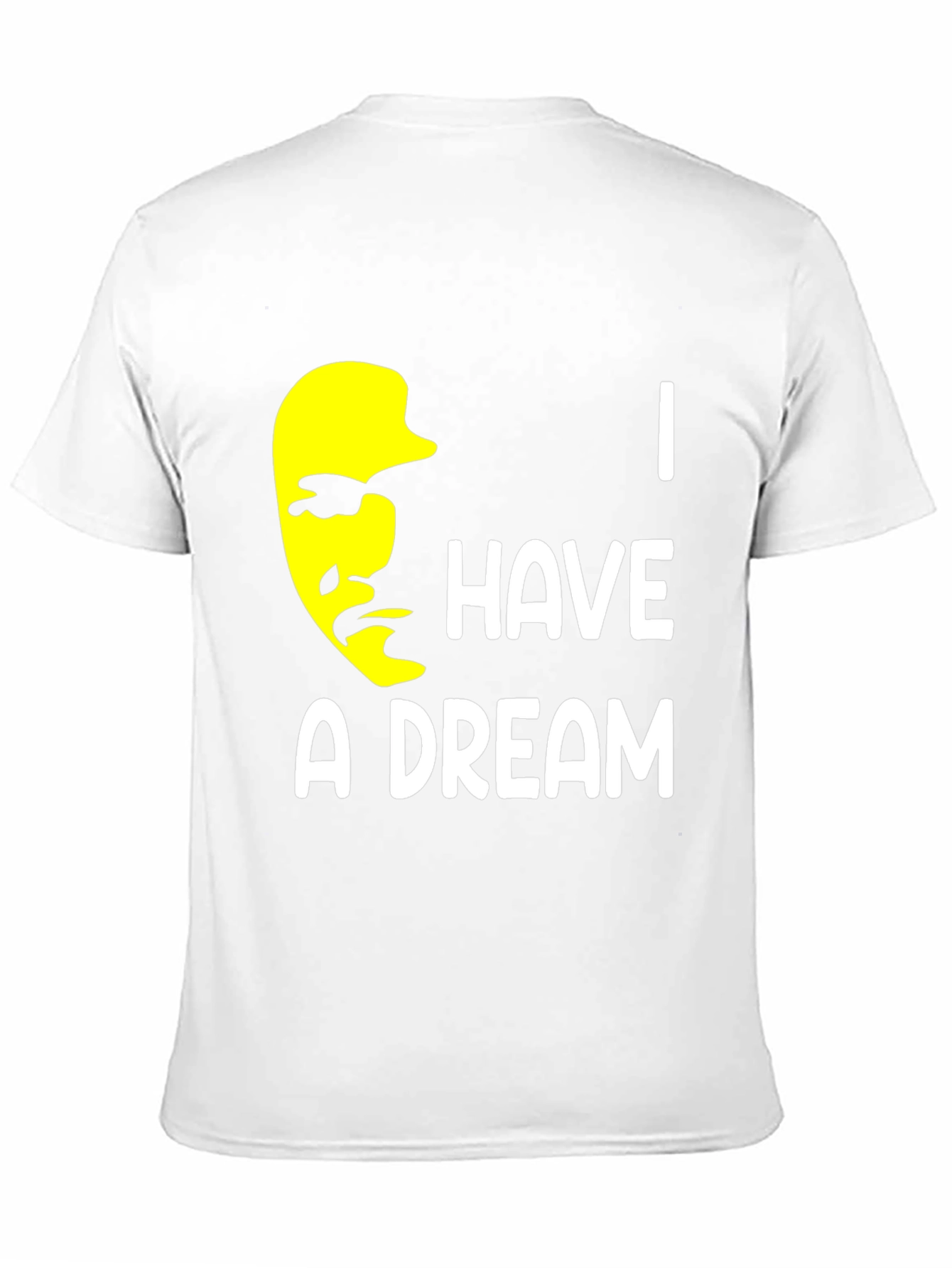 I Have A Dream T-Shirt Black Cotton Graphic Tee