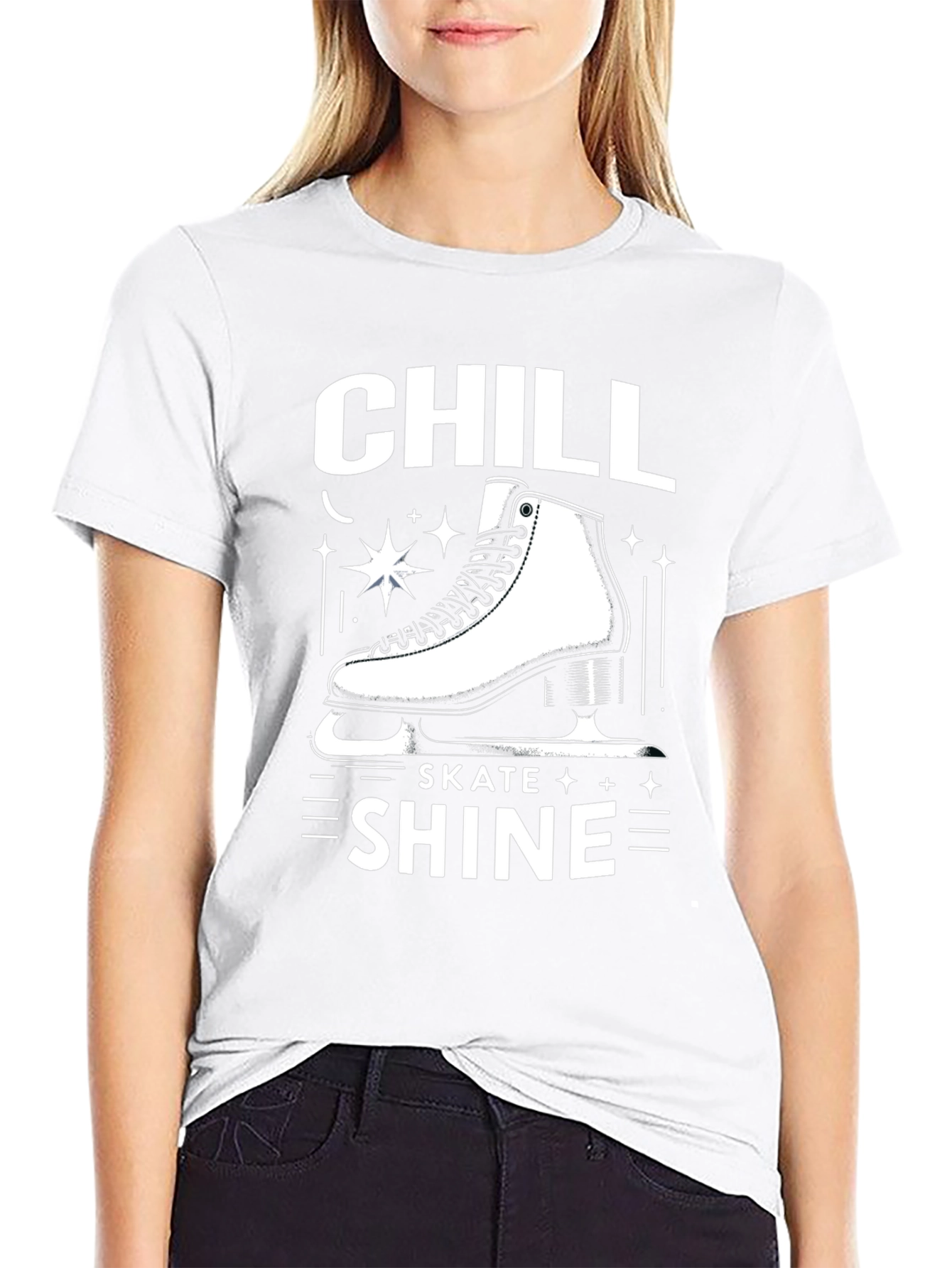 Chill Skate Shine Graphic T-Shirt