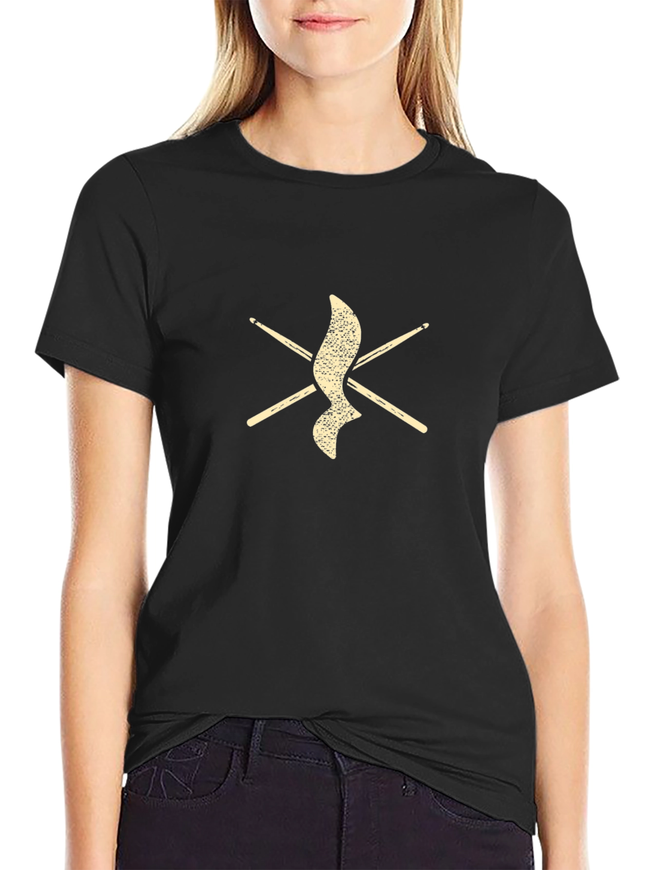 Drummer Rhythm Tee - Music Lover Graphic T-Shirt