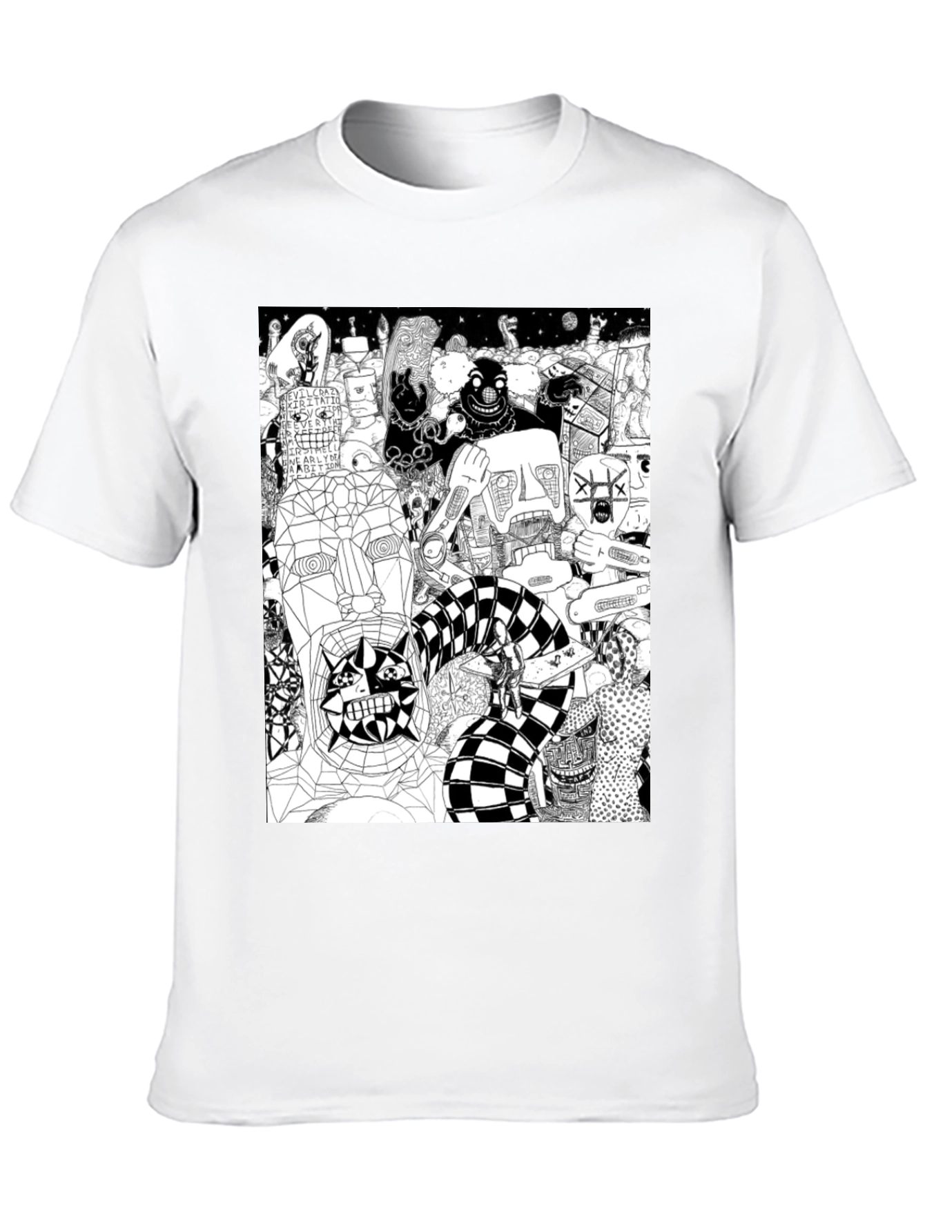 Unique Graphic Print T-Shirt