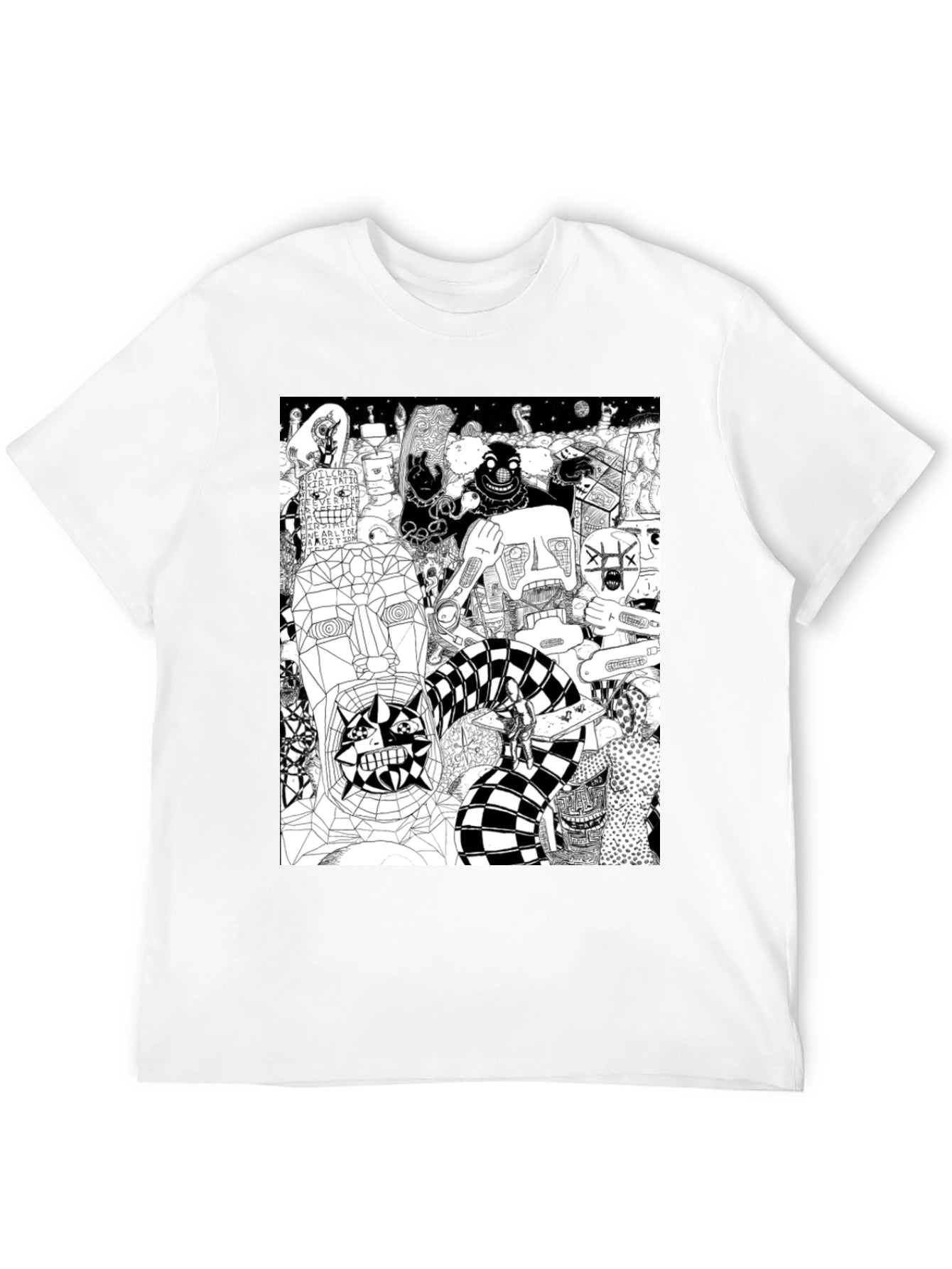 Unique Graphic Print T-Shirt